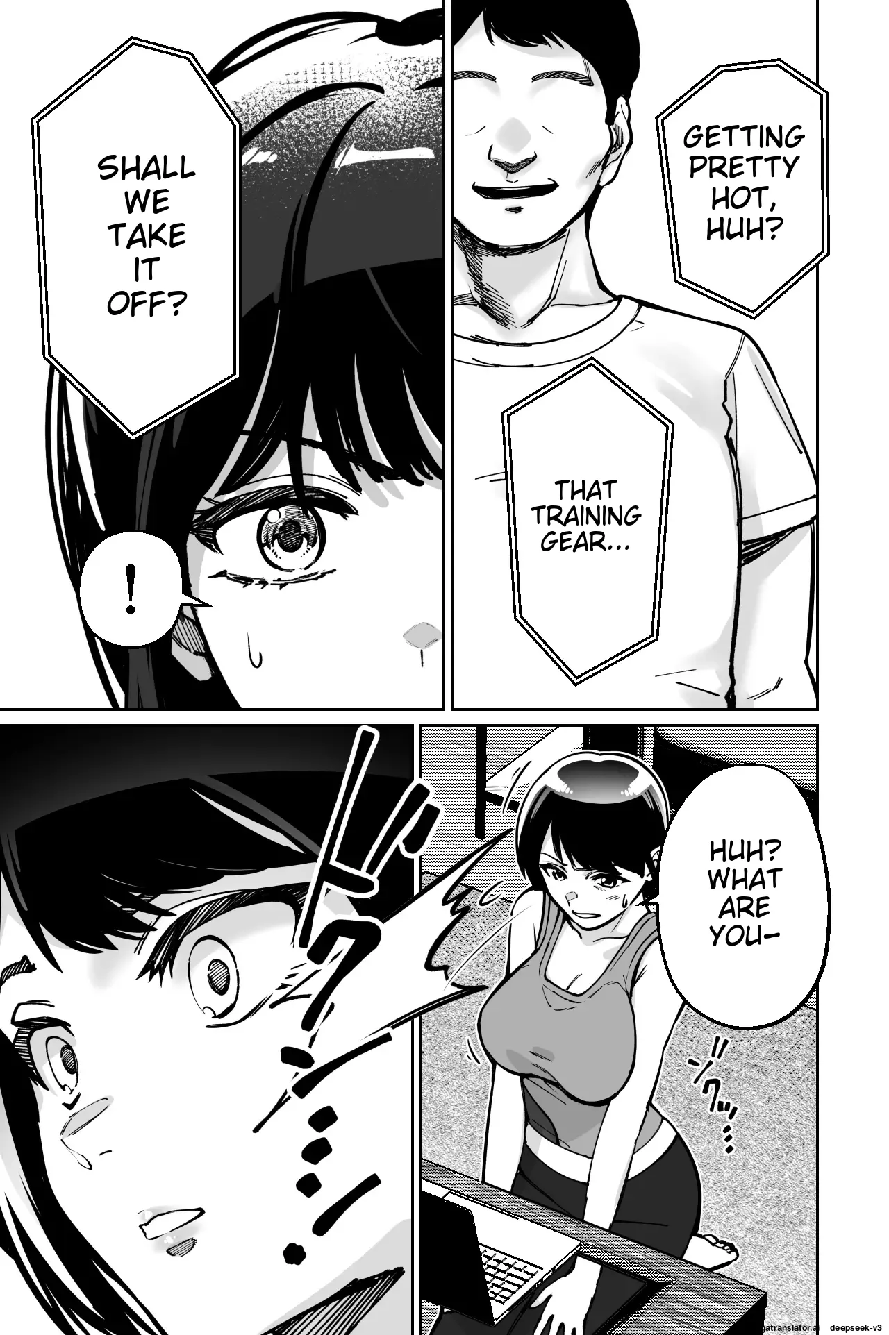 [Tokamosu] Saimin Pilates -Wakazuma, Online Lesson Koushi no Saiminjutsu ni Hamaru- | Hypnotic Pilates - A young wife gets hooked on the hypnosis of her online lesson instructor [English] image number 33