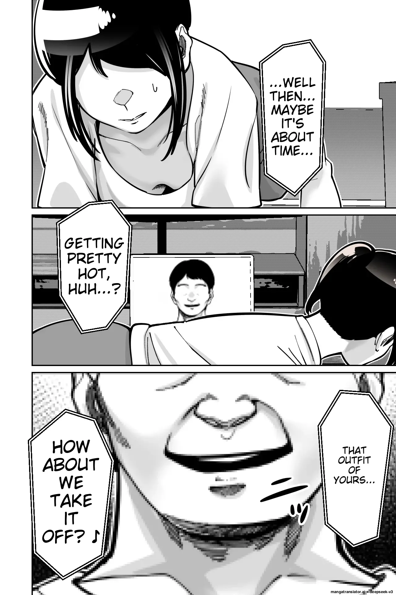 [Tokamosu] Saimin Pilates -Wakazuma, Online Lesson Koushi no Saiminjutsu ni Hamaru- | Hypnotic Pilates - A young wife gets hooked on the hypnosis of her online lesson instructor [English] image number 94