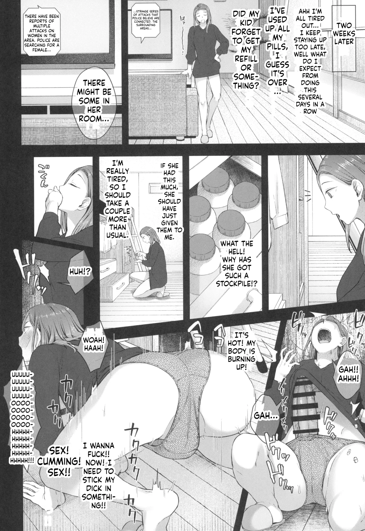 (Futaket 32) [Silicon Jichou (Condessa)] Kusuri to ◯◯◯ wa Tsukai Sugi  Chuui. [English] [ushirotranslations] 画像番号 25