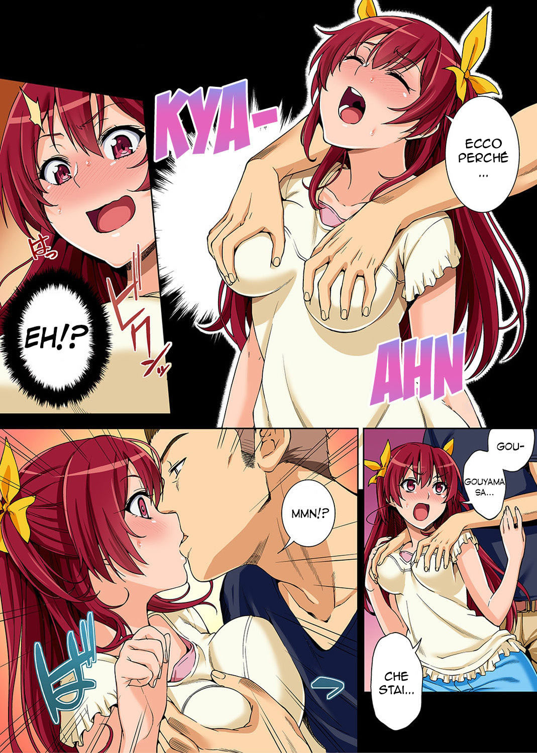 [Tsukimoto Kizuki] Bou Yuumei Shiritsu Daigaku YariCir no Jittai ~Gasshukusaki de Issho ni Natta Ojou-sama Daigakusei-tachi no Baai~ Ch. 1-5 [Italian] Bildnummer 15