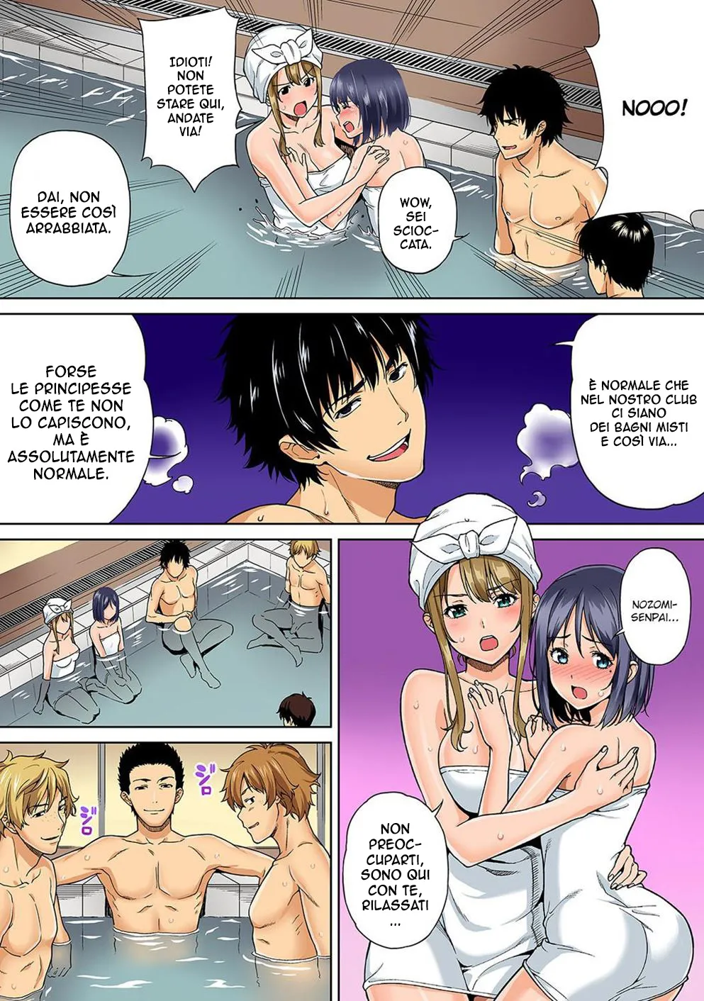 [Tsukimoto Kizuki] Bou Yuumei Shiritsu Daigaku YariCir no Jittai ~Gasshukusaki de Issho ni Natta Ojou-sama Daigakusei-tachi no Baai~ Ch. 1-5 [Italian] Bildnummer 68