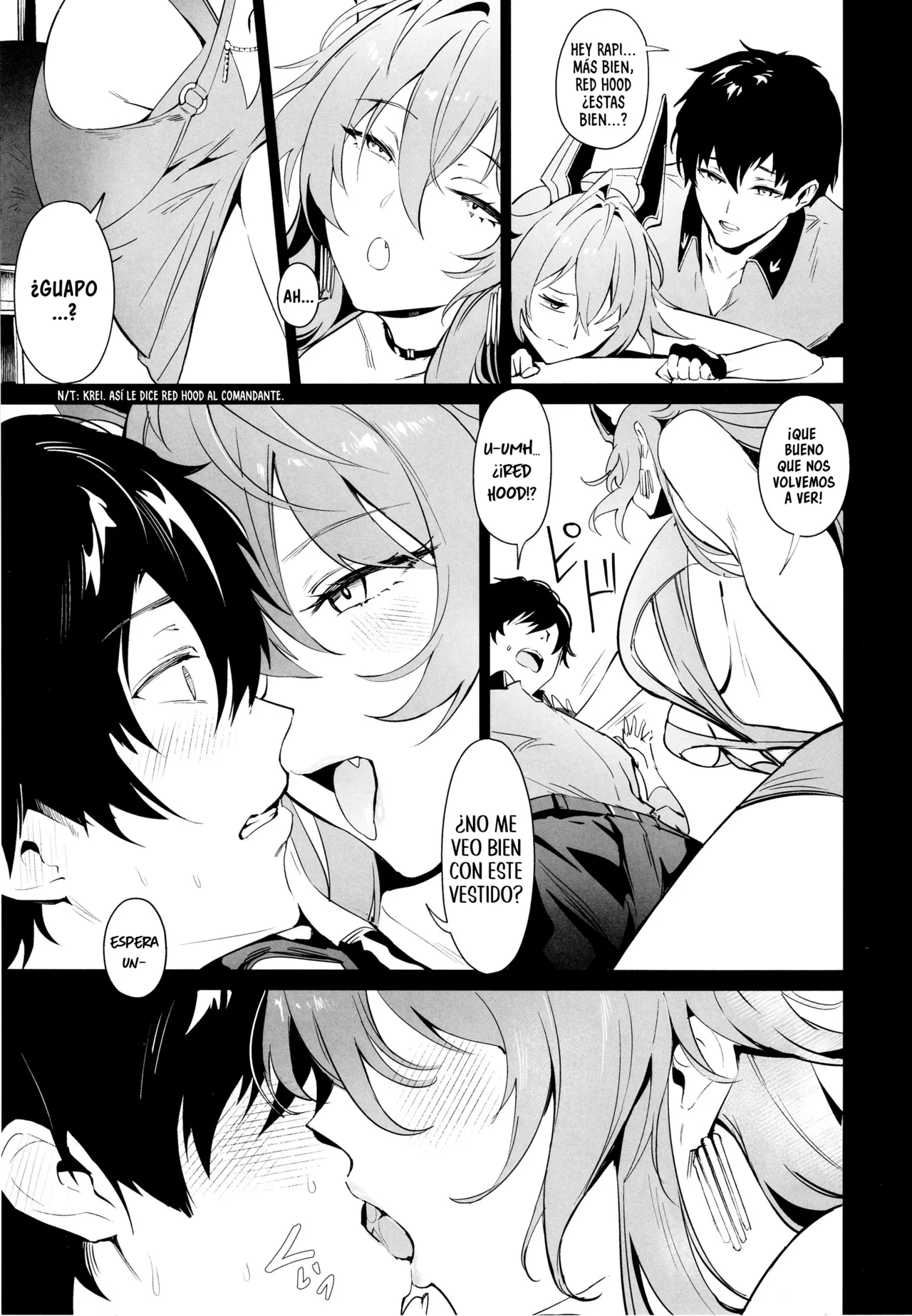 (C105) [Noir Complex (NR)] Red Hood to Mendan Suru | Encuentro con Red Hood (Goddess of Victory: Nikke) [Español] [ElKrei] 图片编号 4