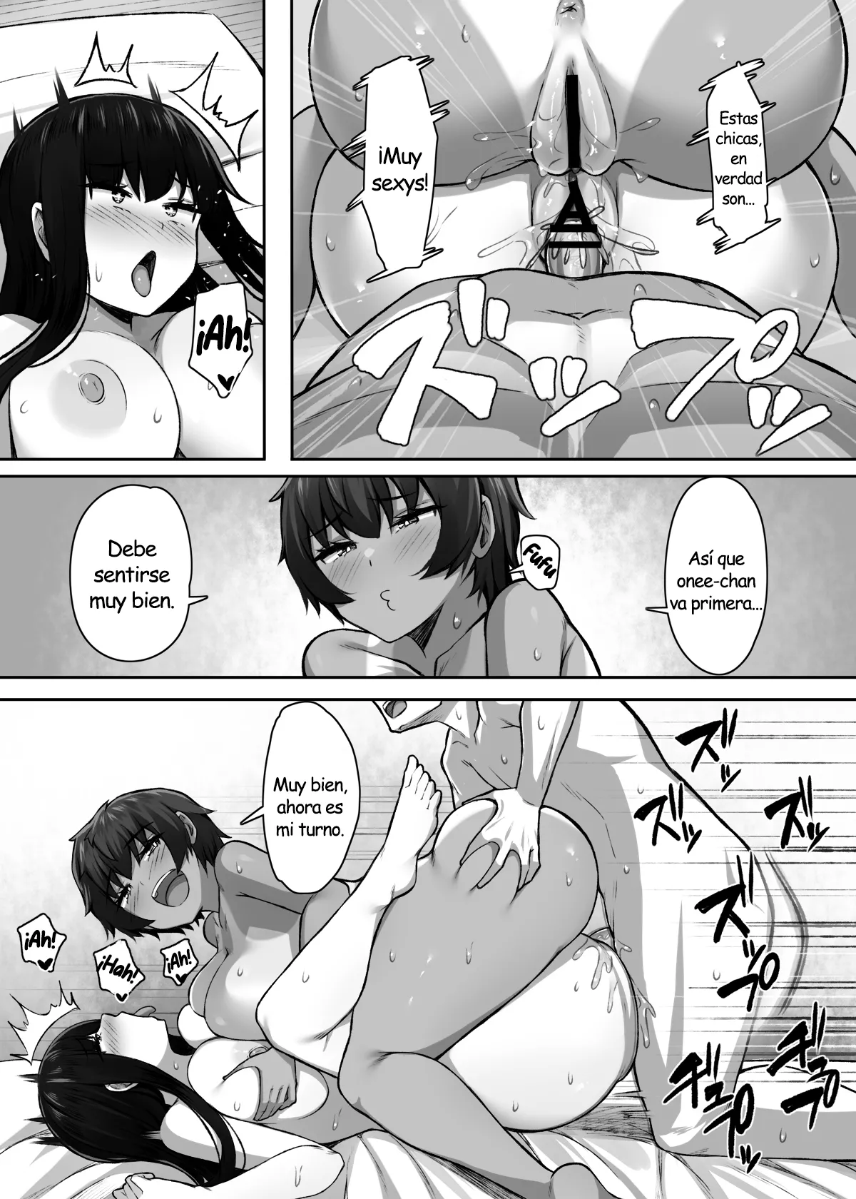 [Molta Shouten (Molta)] Sei ni Honpousugiru Minshuku Shimai | Las Hermanas de la Posada Obsesionadas con el Sexo [Spanish] [Kejotan] изображение № 36