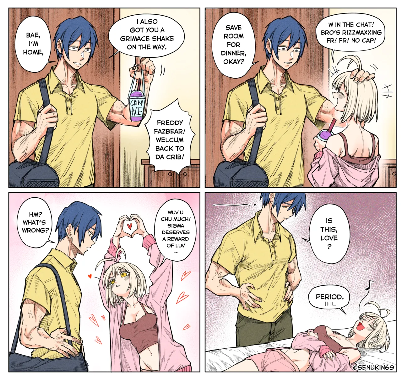 [Senukin] Brainrot Girlfriend [ongoing] Bildnummer 56