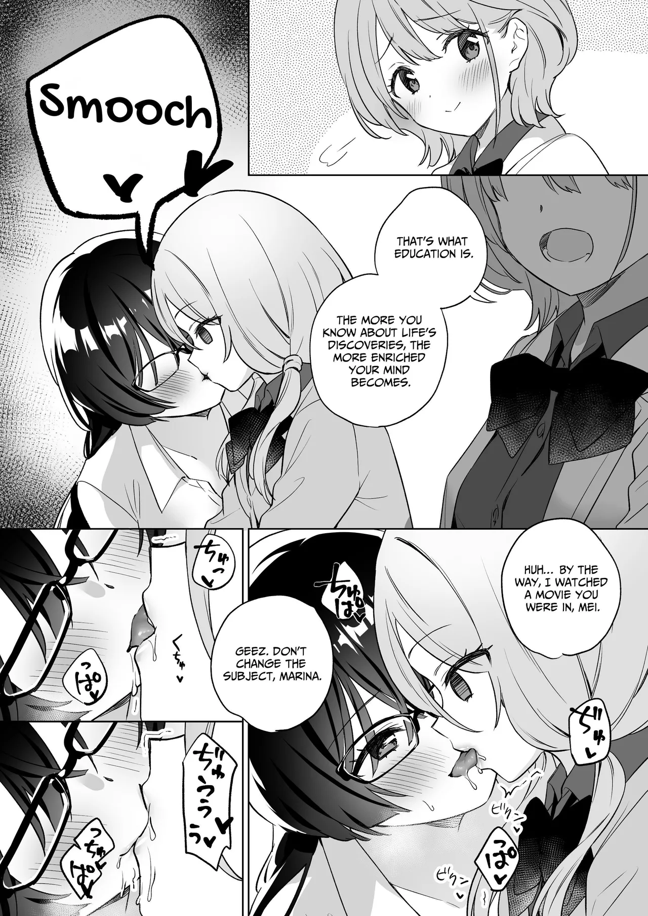 [Gutsutoma (Tachi)] Minna de Ecchi na Yurikatsu Appli ~Ee Kono Naka ni Kakattenai Ko ga Iru!?~ 3 Zenpen | A Sexy Yuri App 3 ~What?! One Of You Isn't Mesmerized!?~ Part 1 [Digital] [English] [IXIA WORKS] image number 23