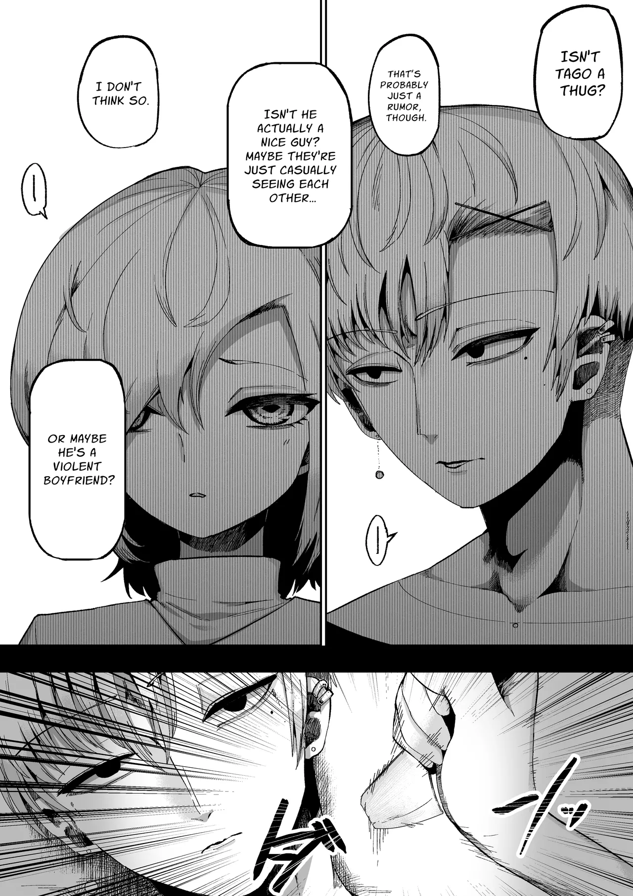 [Aimai no Wakusei (Nabatani Kinoko)] Loving and Lewding with a Slit-Mouthed Woman [English] [nasmas] image number 7