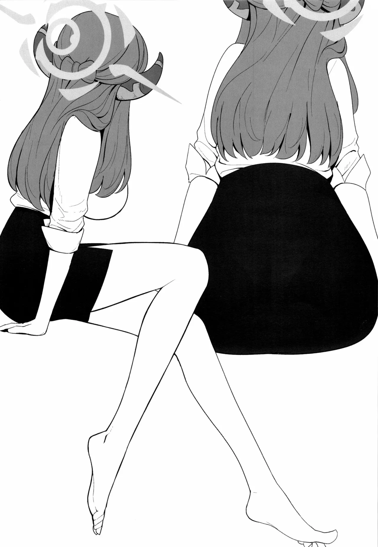 [TomiD] 아니, 아루 짱 (ブルーアーカイブ) [韓国語] 画像番号 27