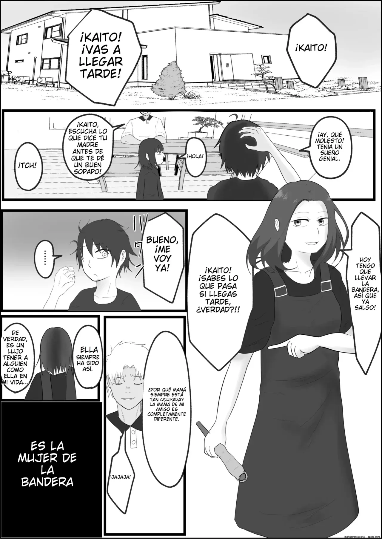 [Souka Dadasu] Hata Touban no Onna ~InCha Otoko no Moto BariCaree Tsuma Netori Keikaku~ | La Mujer de la Bandera ~El Plan de Seduccion para Conquistar a una Ex-Profesora Casada~ [Spanish] [NTRForever] изображение № 2