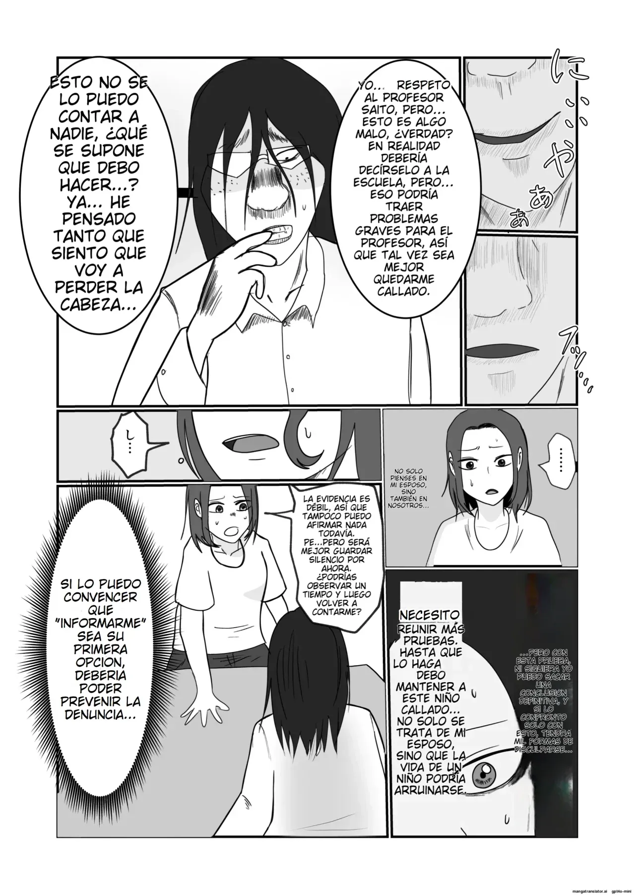 [Souka Dadasu] Hata Touban no Onna ~InCha Otoko no Moto BariCaree Tsuma Netori Keikaku~ | La Mujer de la Bandera ~El Plan de Seduccion para Conquistar a una Ex-Profesora Casada~ [Spanish] [NTRForever] изображение № 16