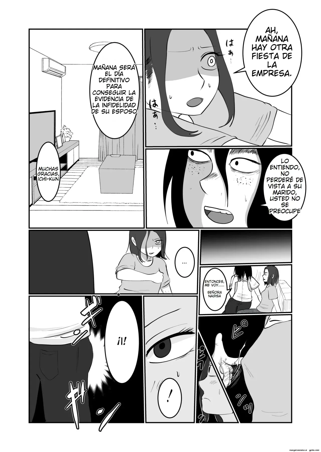 [Souka Dadasu] Hata Touban no Onna ~InCha Otoko no Moto BariCaree Tsuma Netori Keikaku~ | La Mujer de la Bandera ~El Plan de Seduccion para Conquistar a una Ex-Profesora Casada~ [Spanish] [NTRForever] изображение № 25