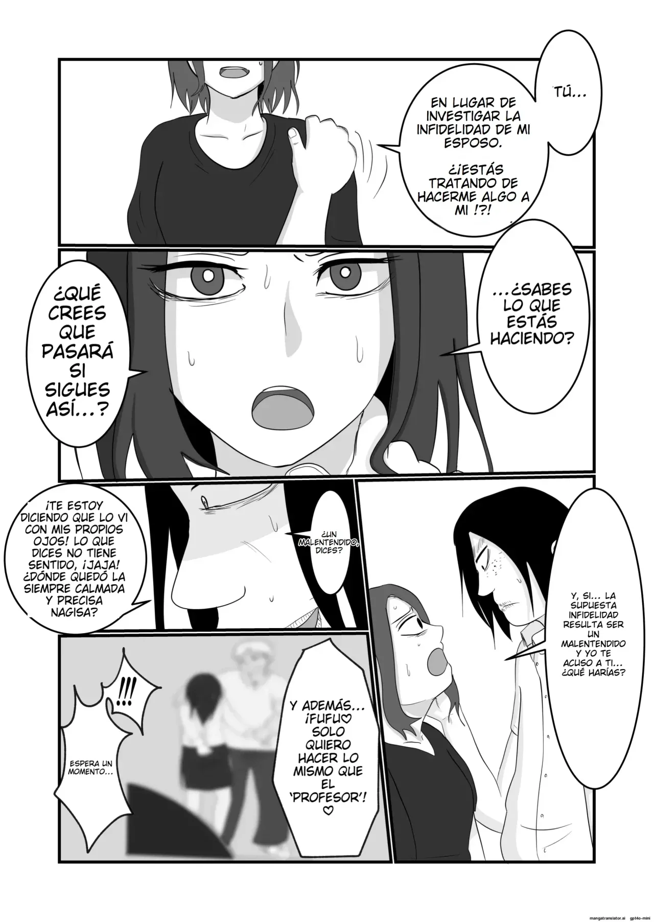 [Souka Dadasu] Hata Touban no Onna ~InCha Otoko no Moto BariCaree Tsuma Netori Keikaku~ | La Mujer de la Bandera ~El Plan de Seduccion para Conquistar a una Ex-Profesora Casada~ [Spanish] [NTRForever] изображение № 32