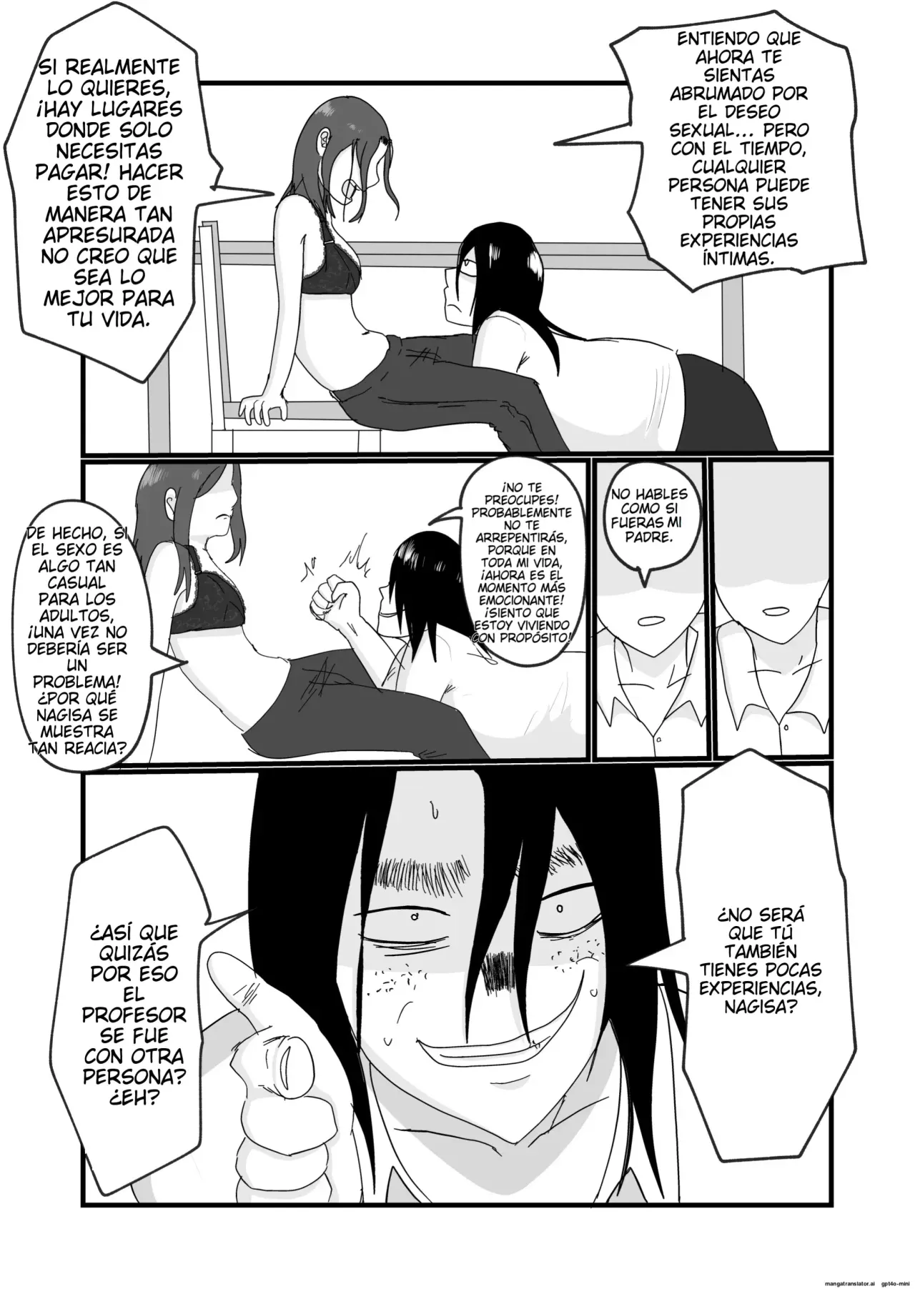 [Souka Dadasu] Hata Touban no Onna ~InCha Otoko no Moto BariCaree Tsuma Netori Keikaku~ | La Mujer de la Bandera ~El Plan de Seduccion para Conquistar a una Ex-Profesora Casada~ [Spanish] [NTRForever] изображение № 38