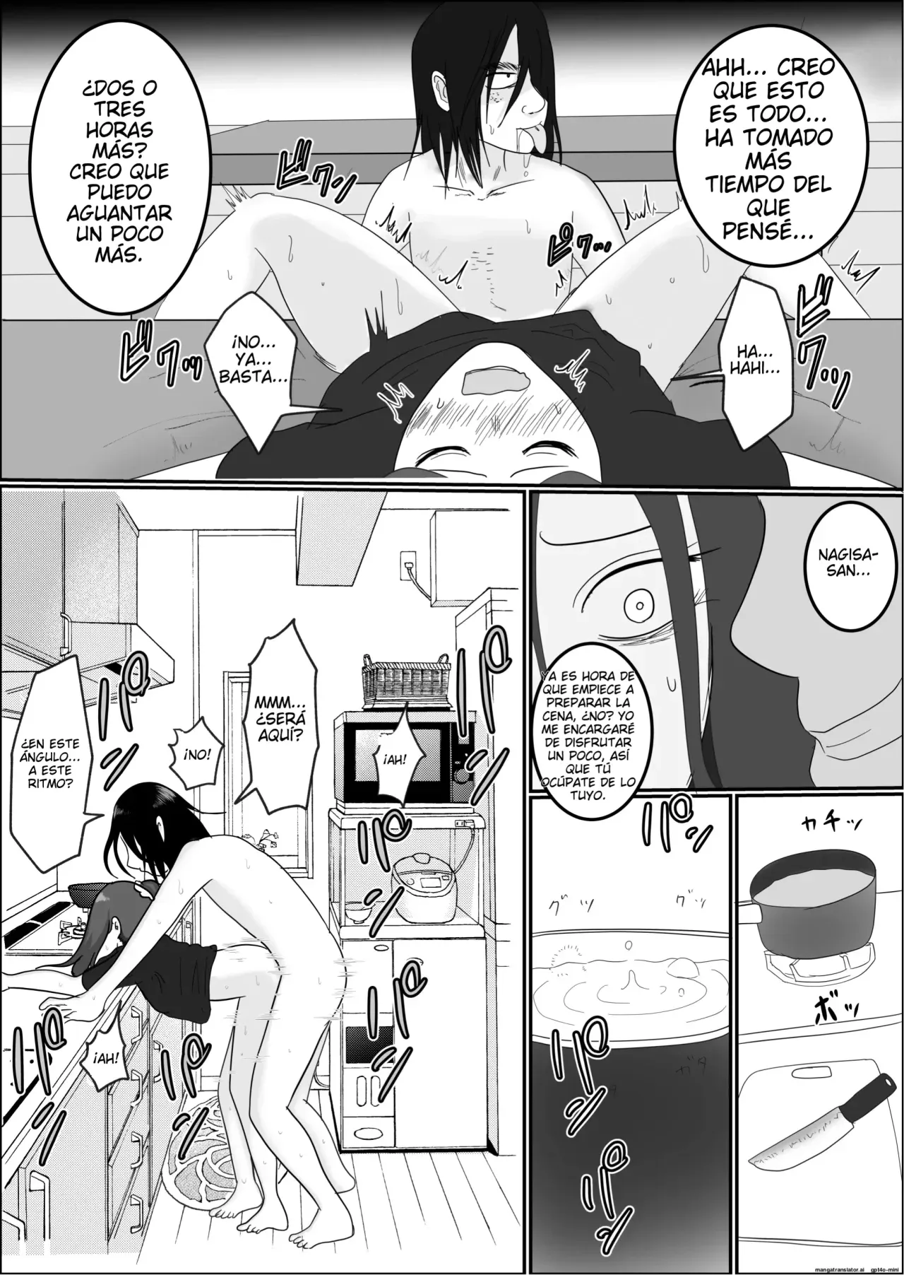 [Souka Dadasu] Hata Touban no Onna ~InCha Otoko no Moto BariCaree Tsuma Netori Keikaku~ | La Mujer de la Bandera ~El Plan de Seduccion para Conquistar a una Ex-Profesora Casada~ [Spanish] [NTRForever] изображение № 68