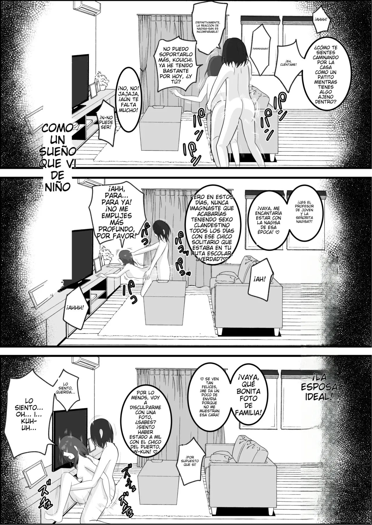 [Souka Dadasu] Hata Touban no Onna ~InCha Otoko no Moto BariCaree Tsuma Netori Keikaku~ | La Mujer de la Bandera ~El Plan de Seduccion para Conquistar a una Ex-Profesora Casada~ [Spanish] [NTRForever] изображение № 102