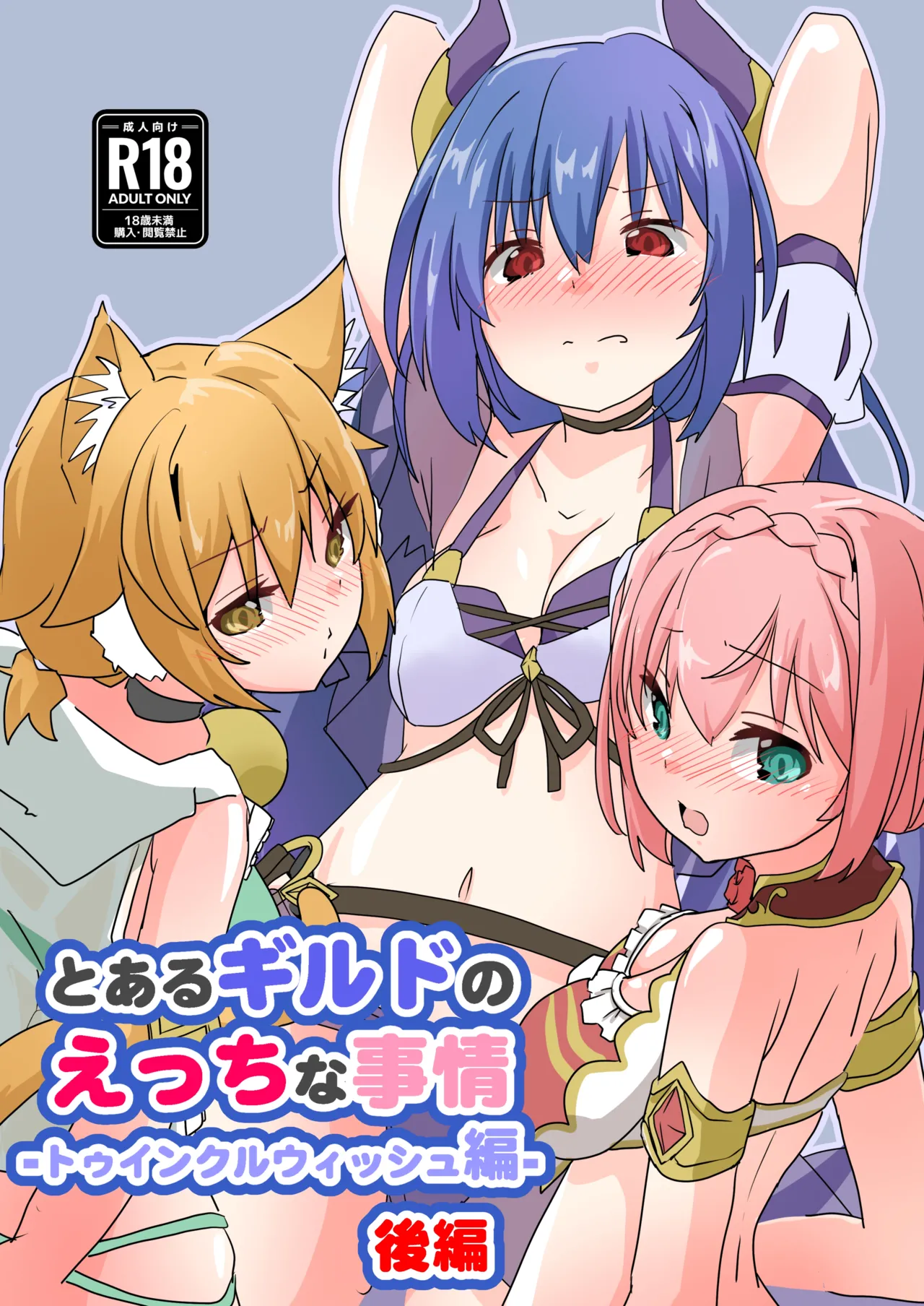 [Sinful Palette (naru-net)] Toaru Guild no Ecchi na Jijou - Twinkle Wish-hen - Kouhen (Princess Connect! Re:Dive) [Digital] изображение № 1