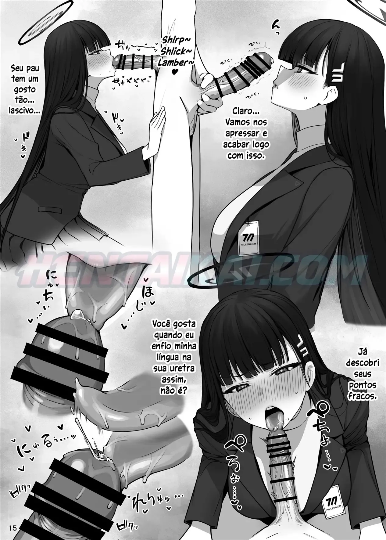 [Putama Koubou (Putama)] MIJISSO (Blue Archive) [Portuguese-BR] [hentaikai.com] [Digital] 이미지 번호 16