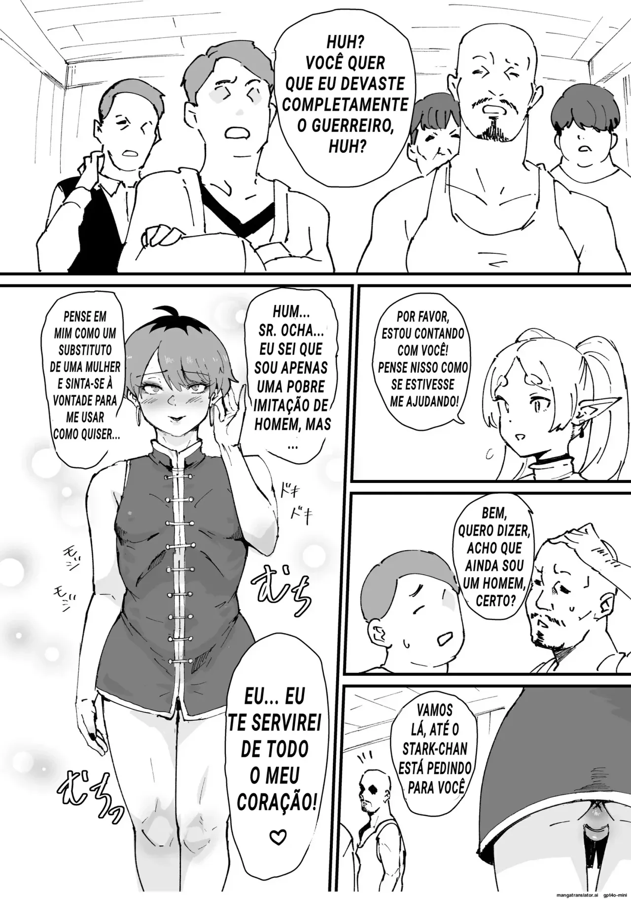 (C104) [Goma Brothers (Gomabura, Kirsi) Tama-traak ~Otoko o Korosu Mahou~ (Sousou no Frieren) [Portuguese-BR] image number 13