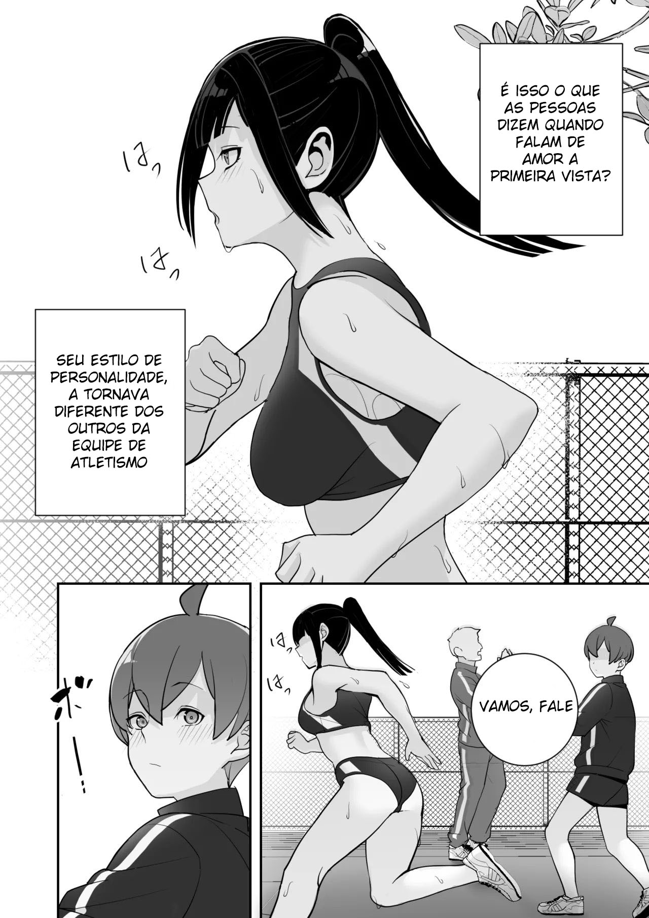 [Material Engine (Materia)] Reizoku no Kubiwa Akogare no Rikujoubu Senpai o Toraete Jibun no Konomi ni Sennou Choukyou [Portuguese-BR] 图片编号 36