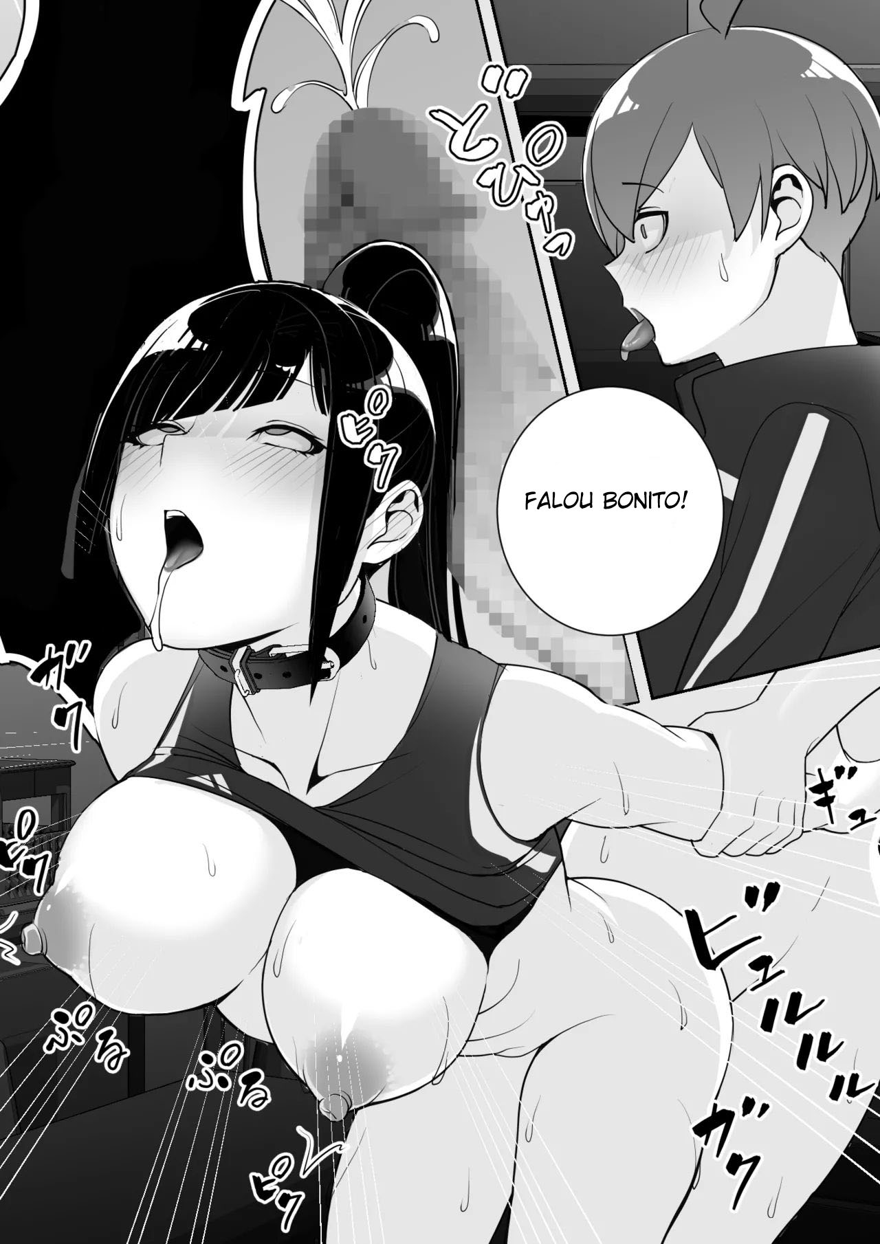 [Material Engine (Materia)] Reizoku no Kubiwa Akogare no Rikujoubu Senpai o Toraete Jibun no Konomi ni Sennou Choukyou [Portuguese-BR] 图片编号 48