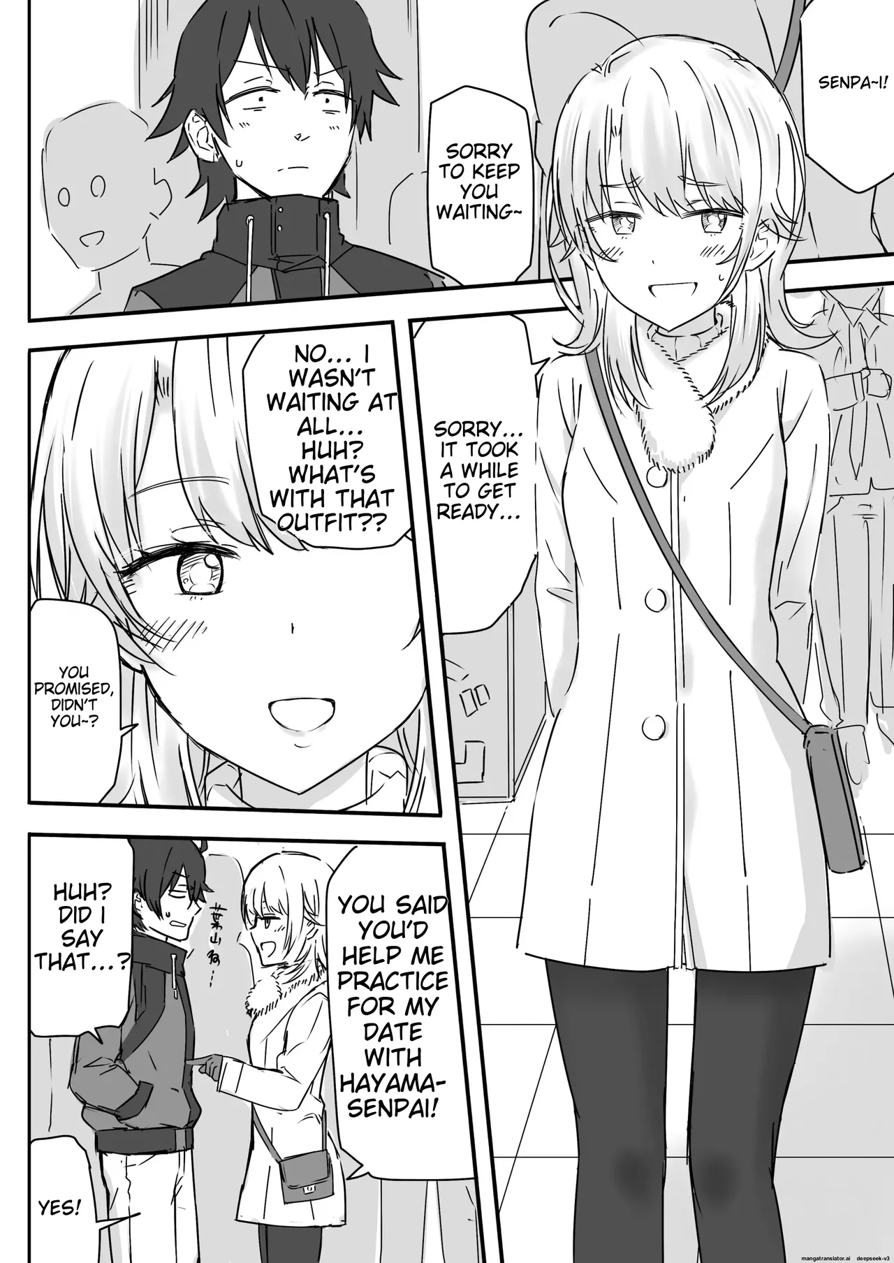 [Niji-Teru] Azato Kawaii Kouhai JK to Noukou Sesshoku Zenpen | Close contact with a cute junior high school girl, part 1 (Yahari Ore no Seishun Love Come wa Machigatteiru.) [English] imagen número 2