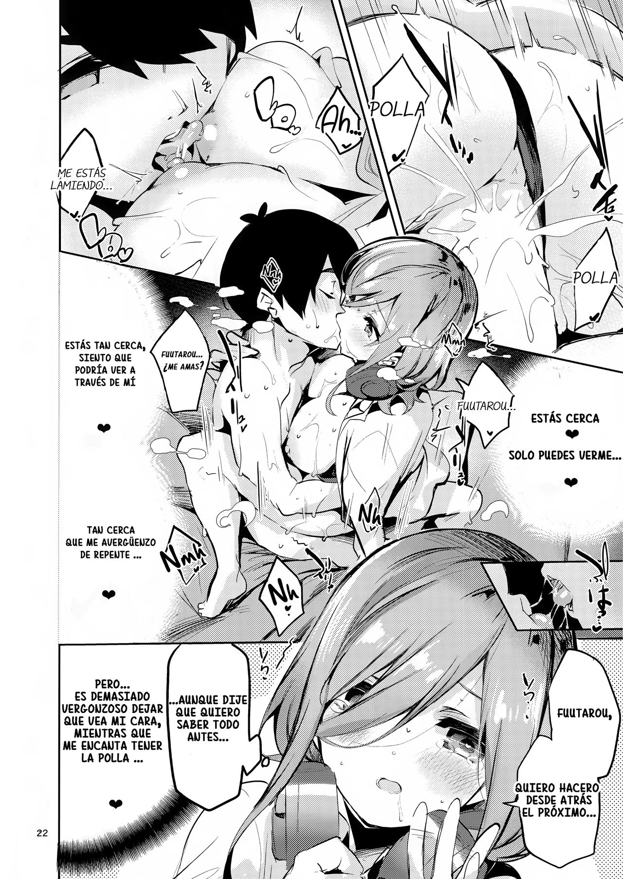 (C96) [Circle-FIORE (Ekakibit)] Miku no Baai (Gotoubun no Hanayome) [Spanish] image number 21