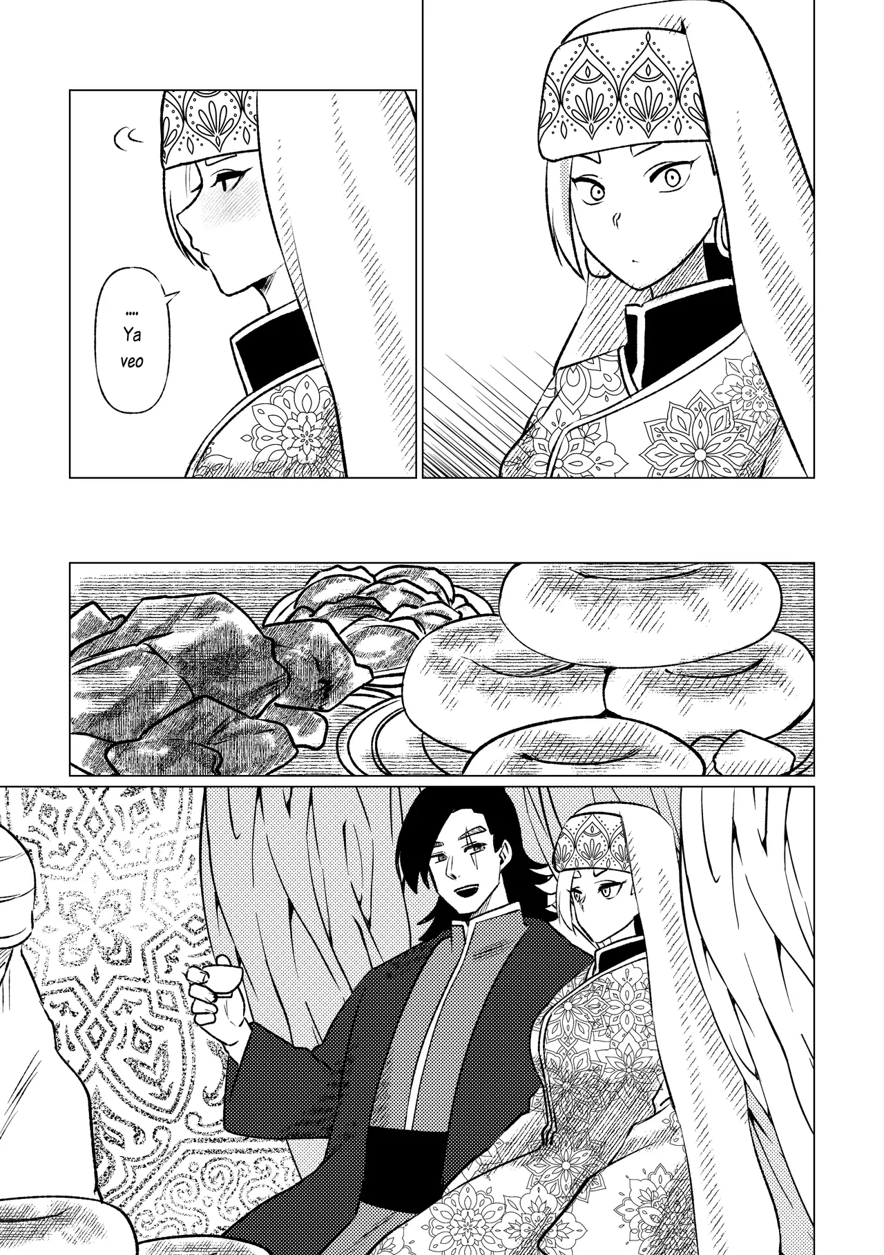 [Maria Planet (Katano Chika)] Himekishi Oujo, Iminzoku no Ou ni Aisareru [Spanish] [Lovely Diablesse Scan] 31eme image