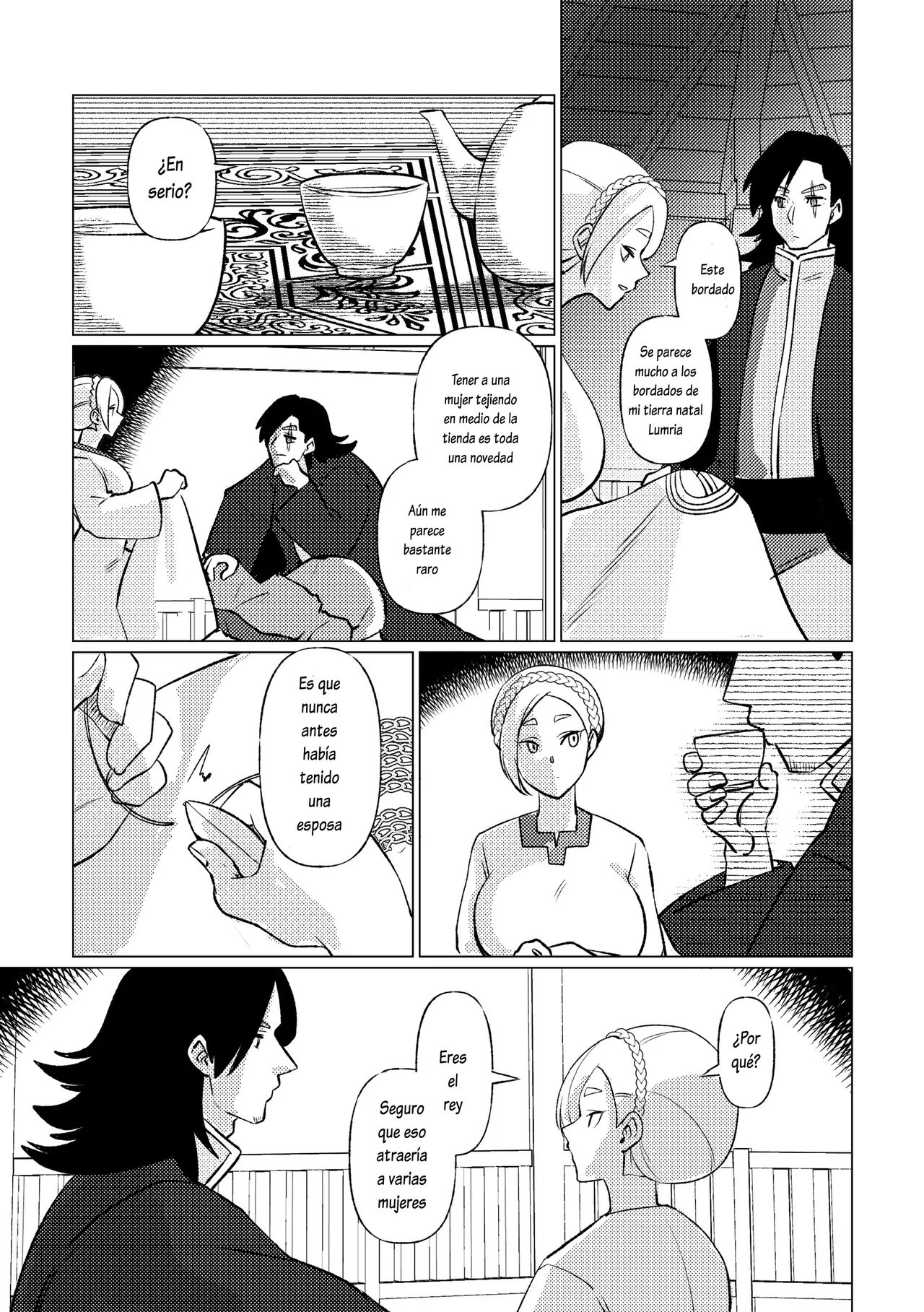 [Maria Planet (Katano Chika)] Himekishi Oujo, Iminzoku no Ou ni Aisareru [Spanish] [Lovely Diablesse Scan] 51eme image