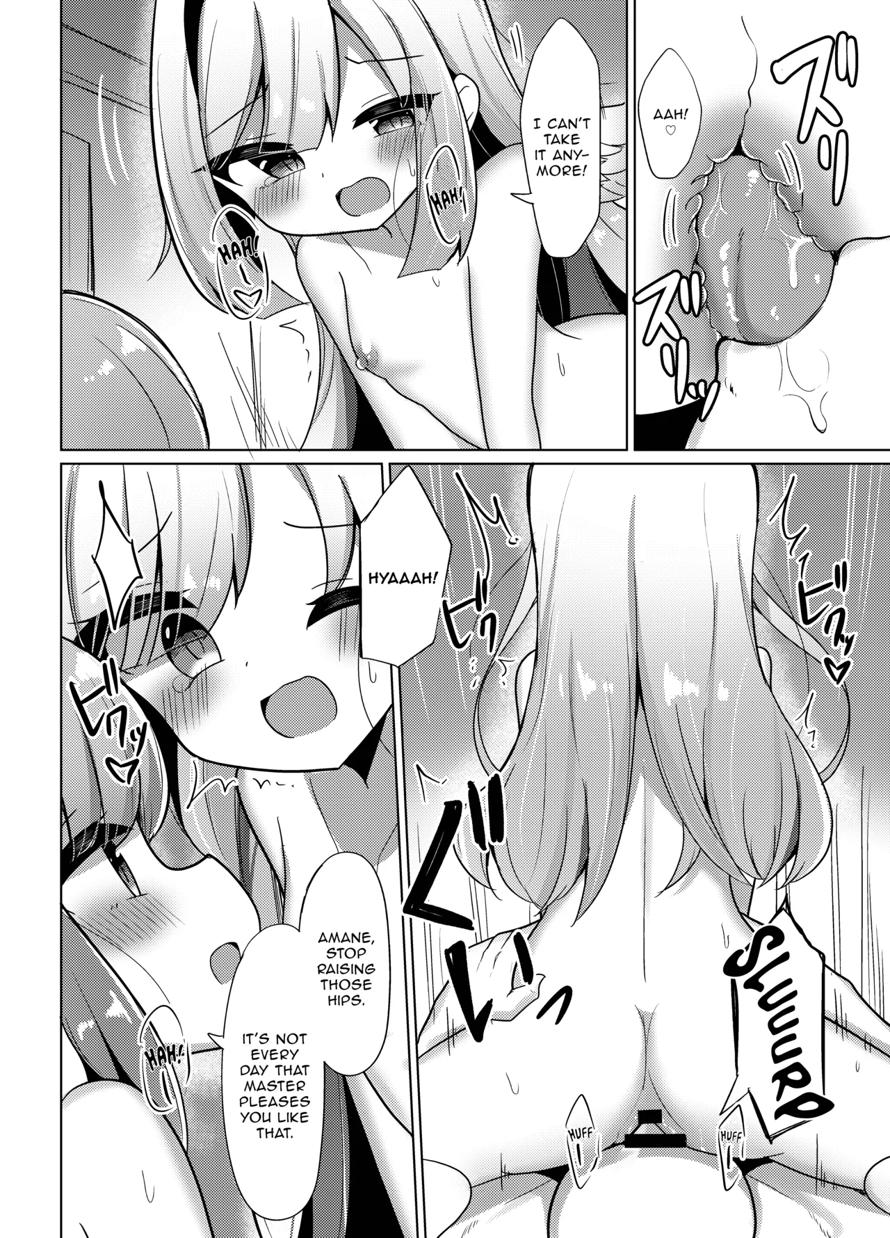 [Kanamiya (Kanami)] Tenshi to Hime no go Houshi - Angel and Princess' Service (Amane Kanata, Himemori Luna) [English] [Onii-chan Projects] [Digital] imagen número 15