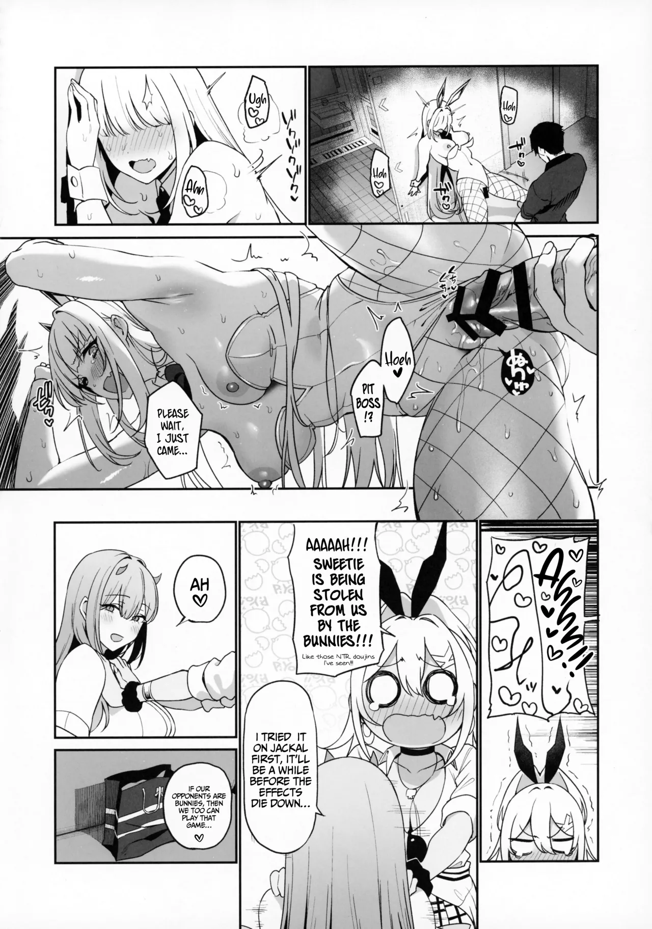 (C105) [Ikihaji Hummingbird (Amano Don)] BUNNIES SHOWDOWN (Goddess of Victory: Nikke) [English] [Hornypanas] 画像番号 21