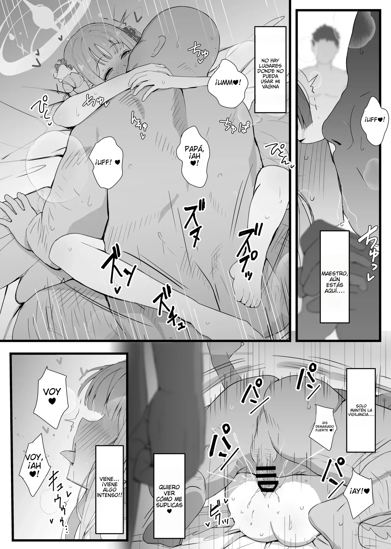 [Sujiko Rice (Saishow)] Kivotos ni Papa ga Kita yo. (Blue Archive) [Spanish] [Shining Hentai] [Digital] numero di immagine  13