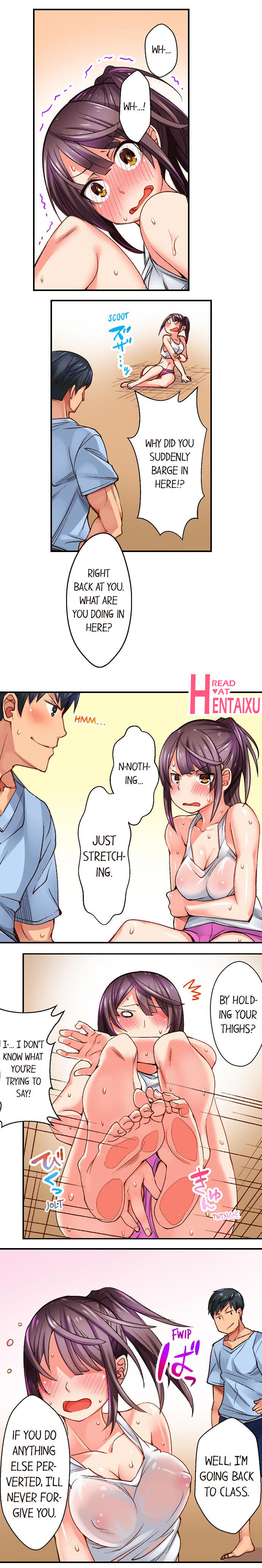 [Rairu Tobaru] You Cum, You Lose! Wrestling with a Pervert Ch.3/? [English] [Hentai Universe] numero di immagine  25