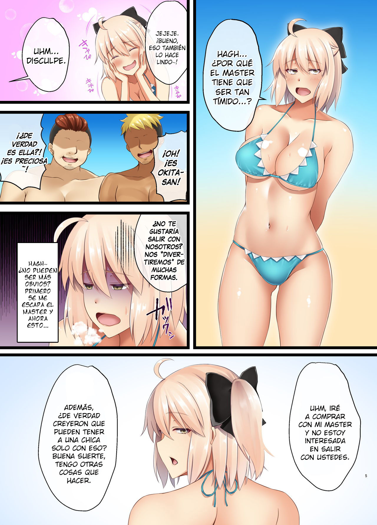 [Small Marron (Asakura Kukuri)] FDO Fate/Dosukebe Order VOL.4.0 (Fate/Grand Order) [Spanish] [Lanerte] [Digital] numero di immagine  4