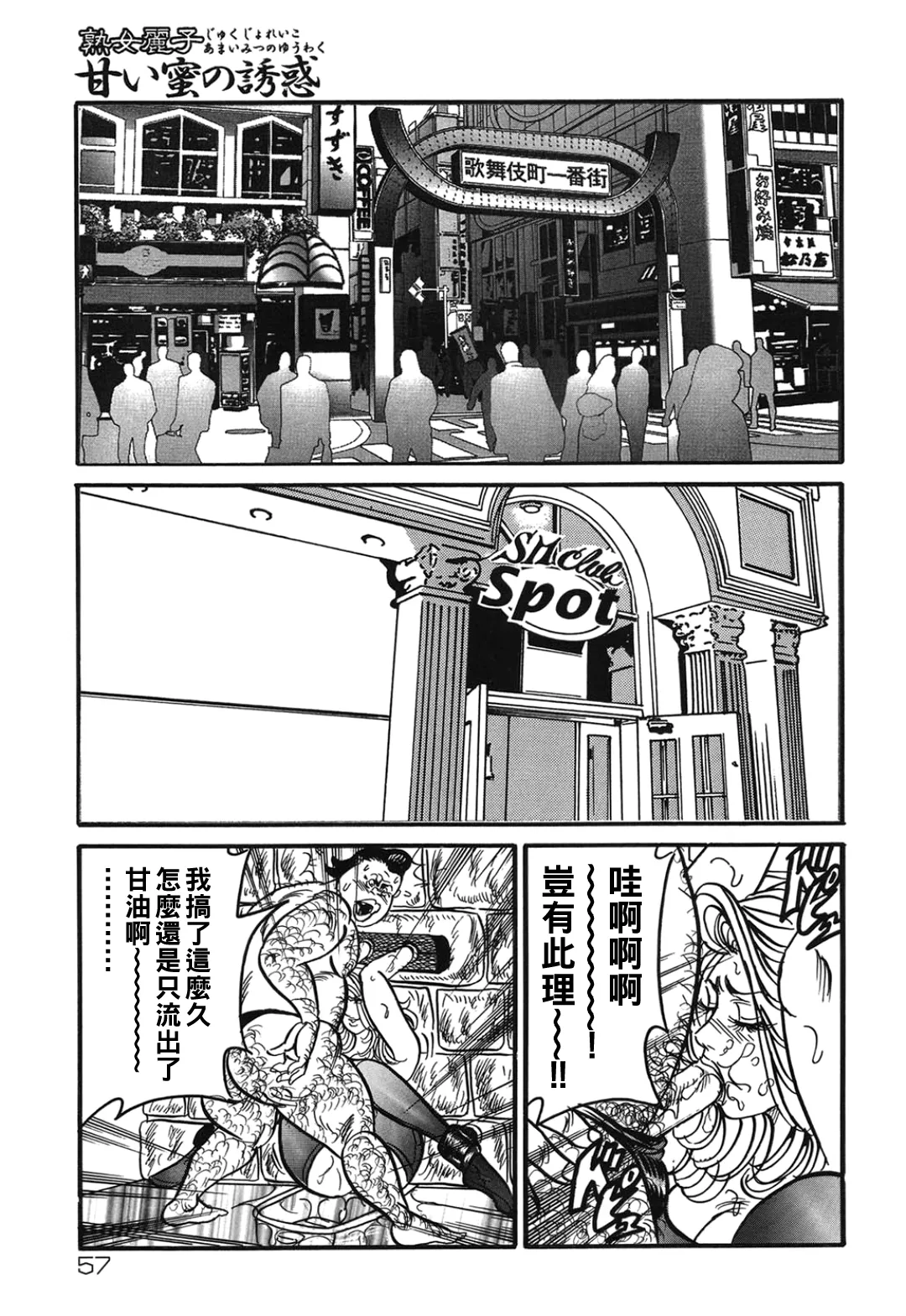 [Enji] Jukujo Reiko Amai Mitsu no Yuuwaku [Chinese] 图片编号 56