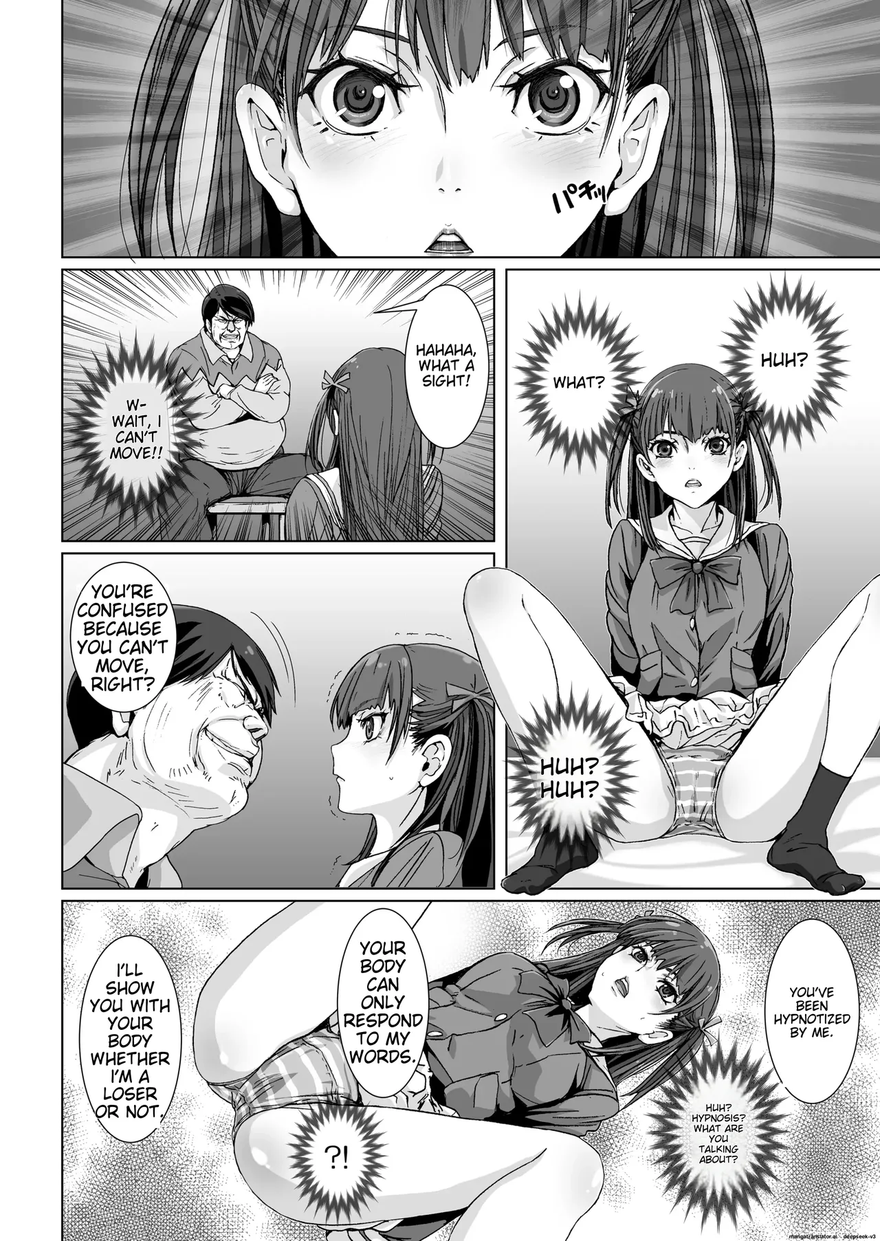 [STUDIO PAL (Nanno Koto, Kenzaki Mikuri)] Kuso Ue Kara Mesen no Meikko o Saiminjutsu de Hazukashii Oshioki o Suru. | I use hypnotism to give my arrogant niece a humiliating punishment. [English] [Digital] 画像番号 10