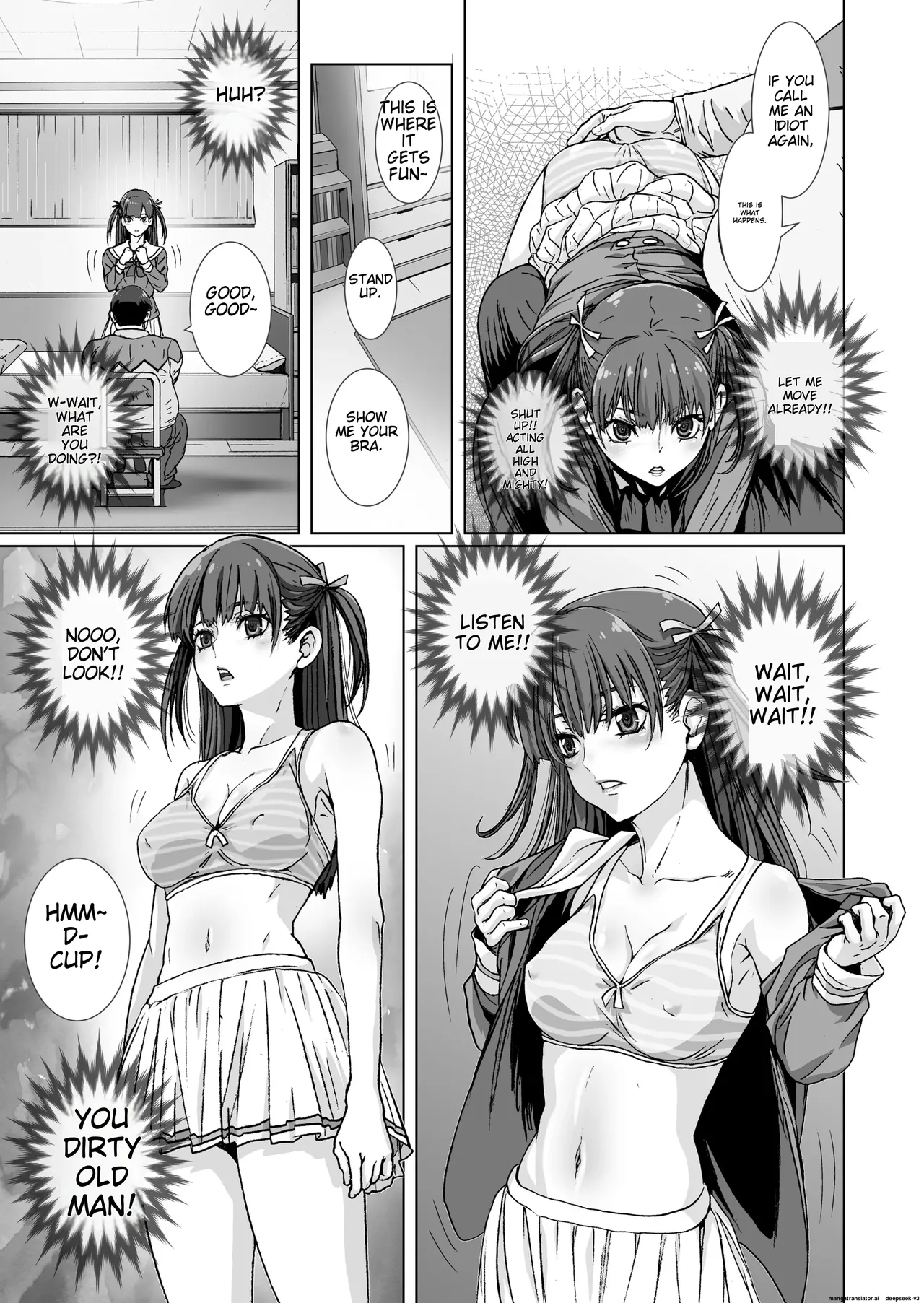 [STUDIO PAL (Nanno Koto, Kenzaki Mikuri)] Kuso Ue Kara Mesen no Meikko o Saiminjutsu de Hazukashii Oshioki o Suru. | I use hypnotism to give my arrogant niece a humiliating punishment. [English] [Digital] 画像番号 13