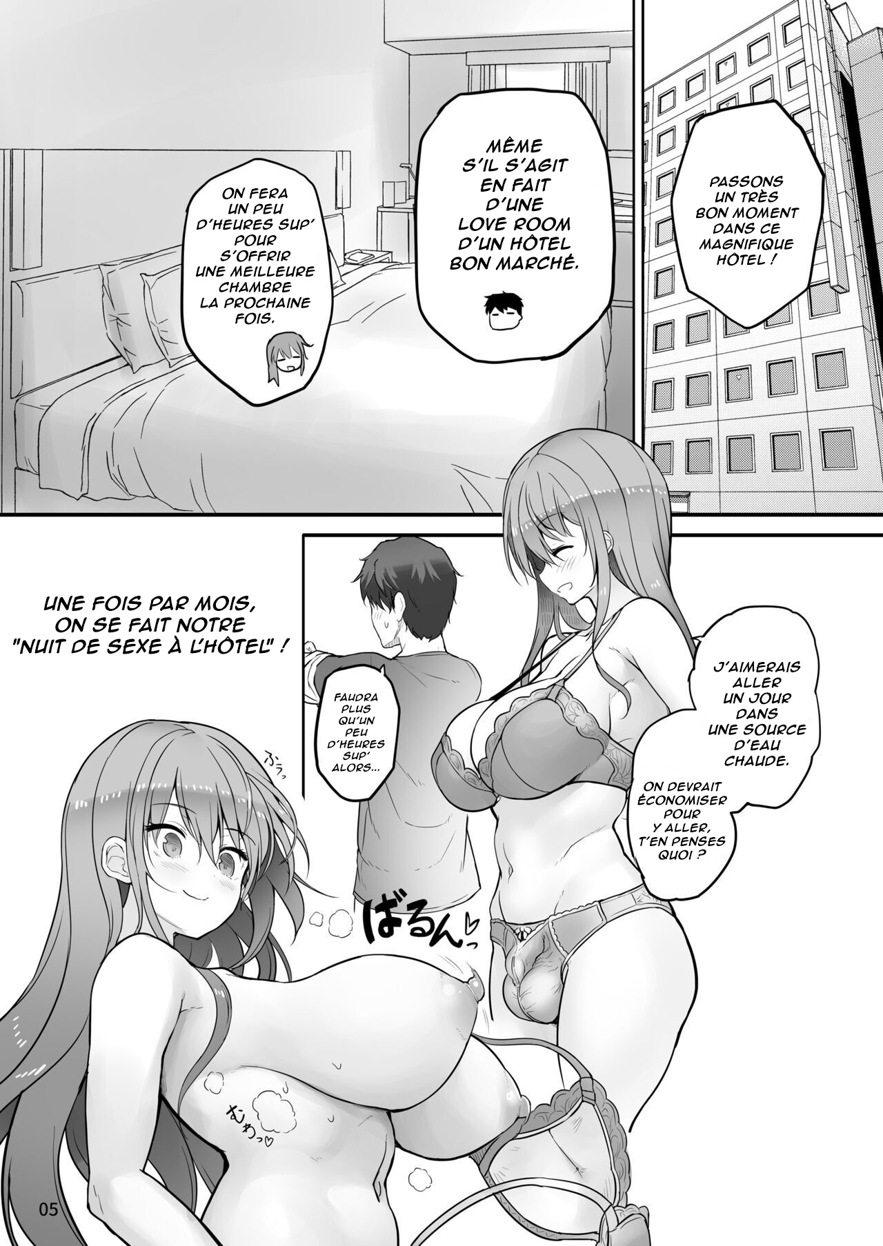 [Efuya (Messy)] Futanari Kanojo to Tokoton Icha Love H | Une Futanari en plein amour avec son mec [French] [Lopxi] [Digital] 图片编号 5