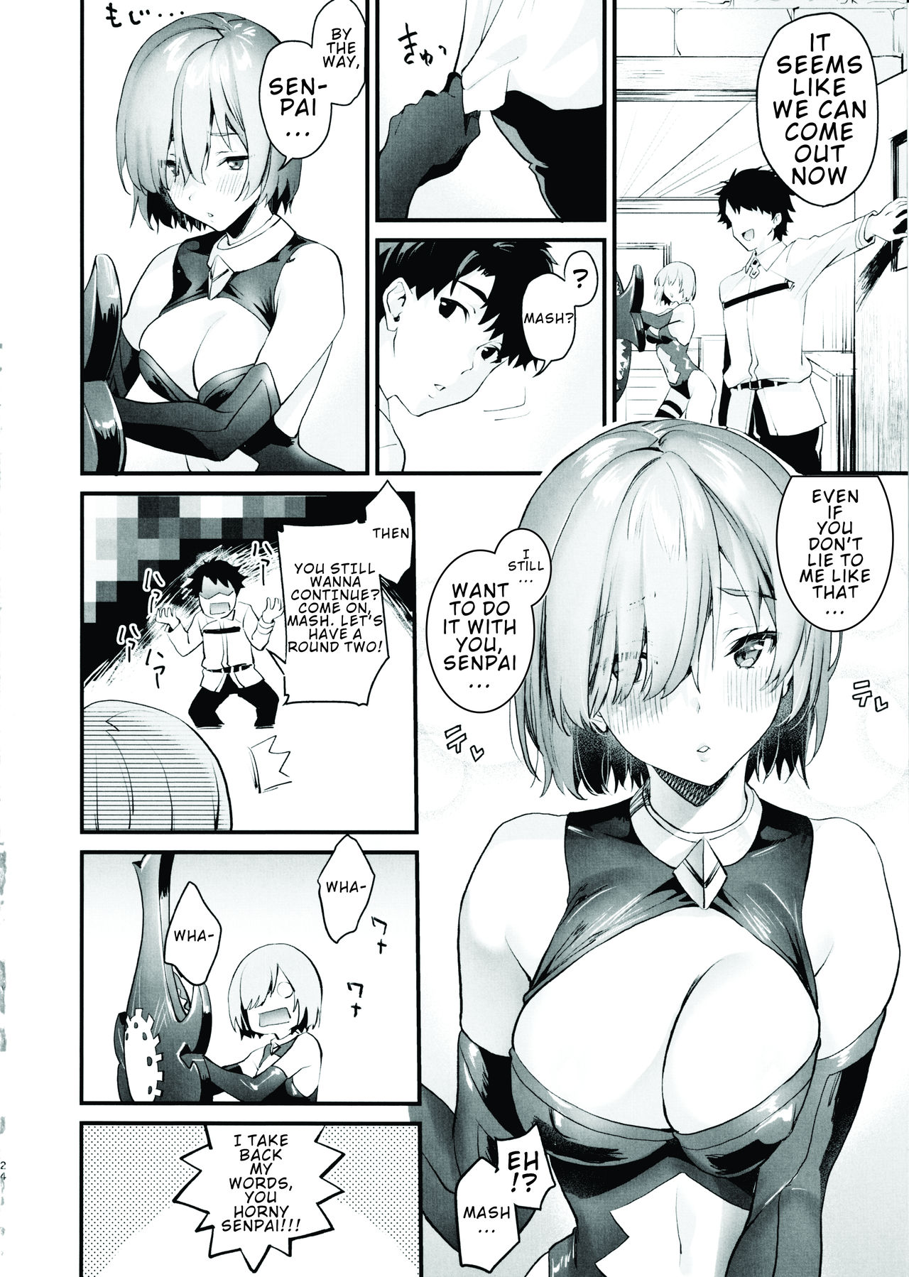 (C97) [sagejoh (sage joh)] Sex Shinai to Derarenai nara Shikatanai desu ne? (Fate/Grand Order) [English] numero di immagine  23