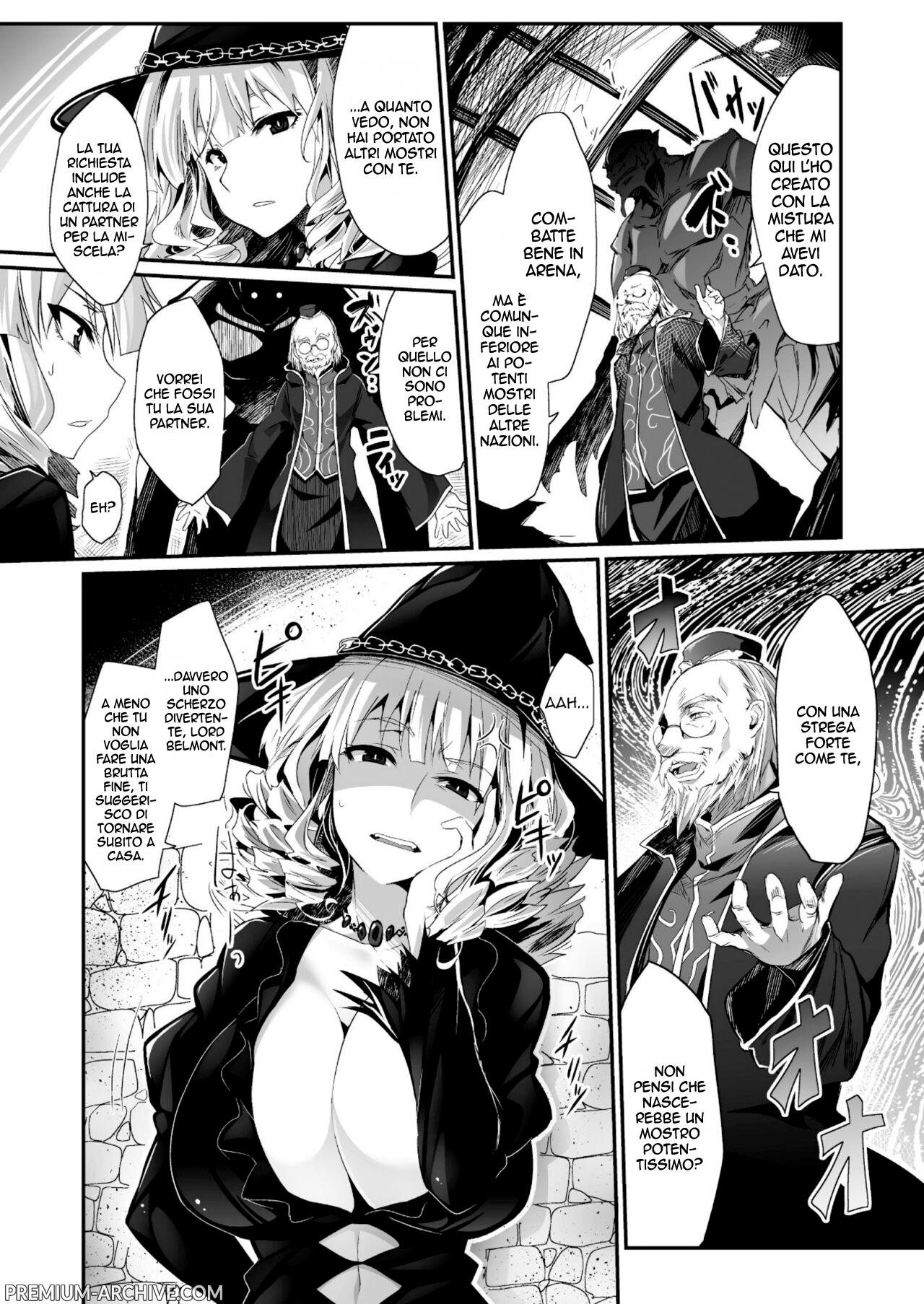 [Tousen] Kinki no Kouhai Majutsu | Magia di Accoppiamento Proibita (2D Dream Magazine 2014-06 Vol. 76) [Italian] 画像番号 2