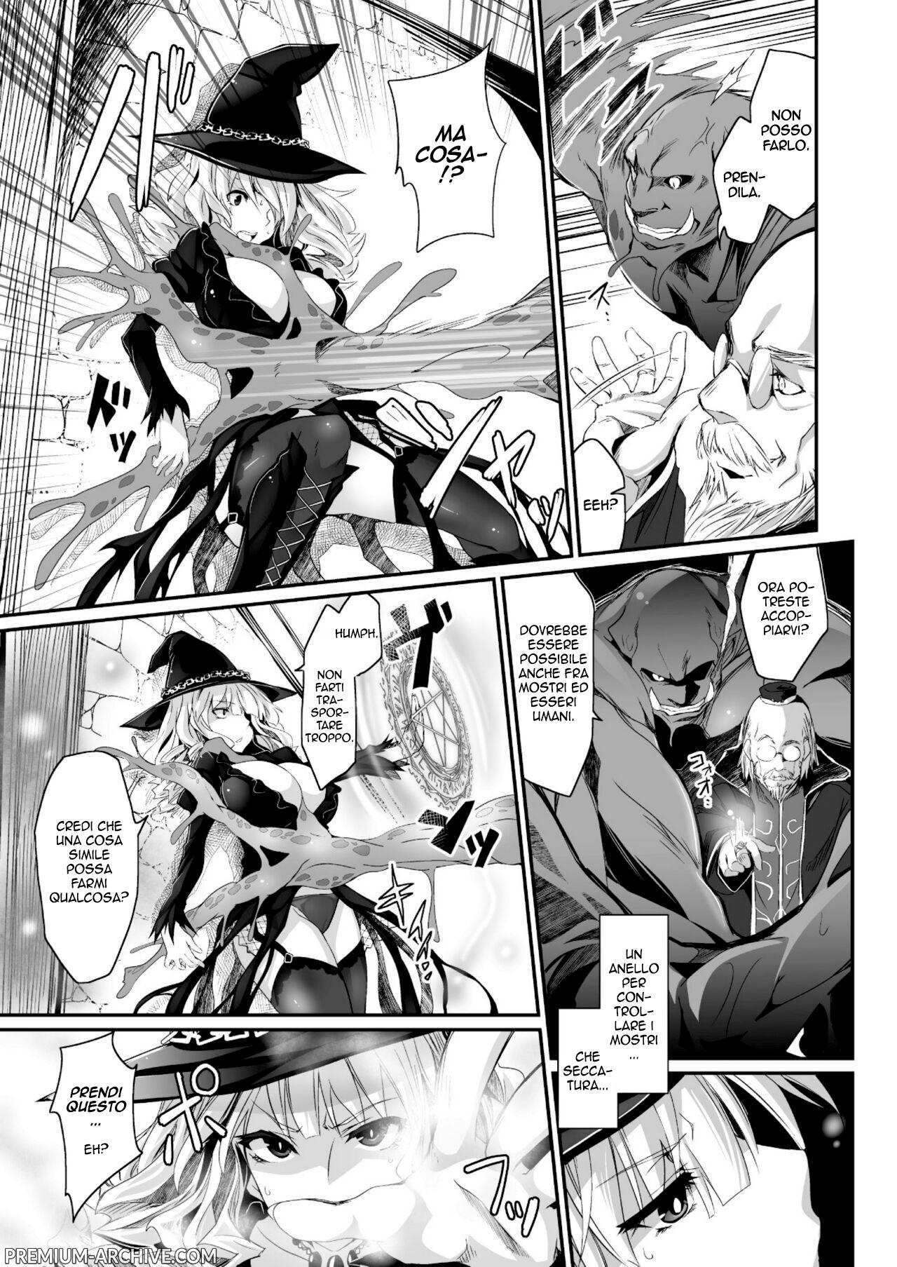 [Tousen] Kinki no Kouhai Majutsu | Magia di Accoppiamento Proibita (2D Dream Magazine 2014-06 Vol. 76) [Italian] 画像番号 3