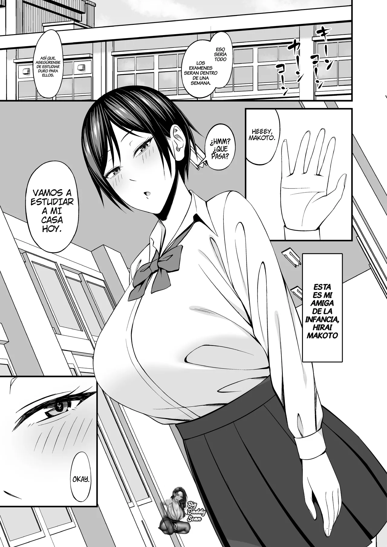 [SmallGift (Muo)] Kyonyuu de Boyish Osananajimi no Kanojo to Pakoritai! | ¡Quiero Follarme A Mi Pechugona Amiga De La Infancia Tomboy! [Spanish] [BigDaddy Scan] 이미지 번호 3