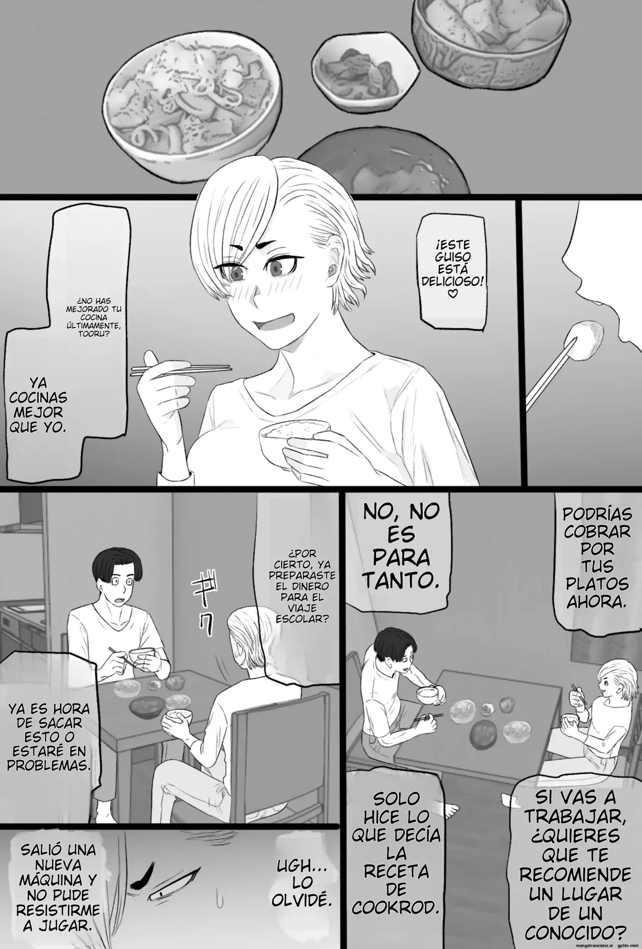 [Kintama Ookami (Tamarou)] Senshoku Tsuma 7 ~Kenka Saikyou Motoyan Single Mother ga Dosukebe HihiJijii no Iro ni Somaru Made~ | Esposa Infiel 7 ~Madre Soltera y la Ex-Delincuente Juvenil más Temida se Rinde ante Viejo Pervertido~ [Spanish] [NTRForever] Bildnummer 9