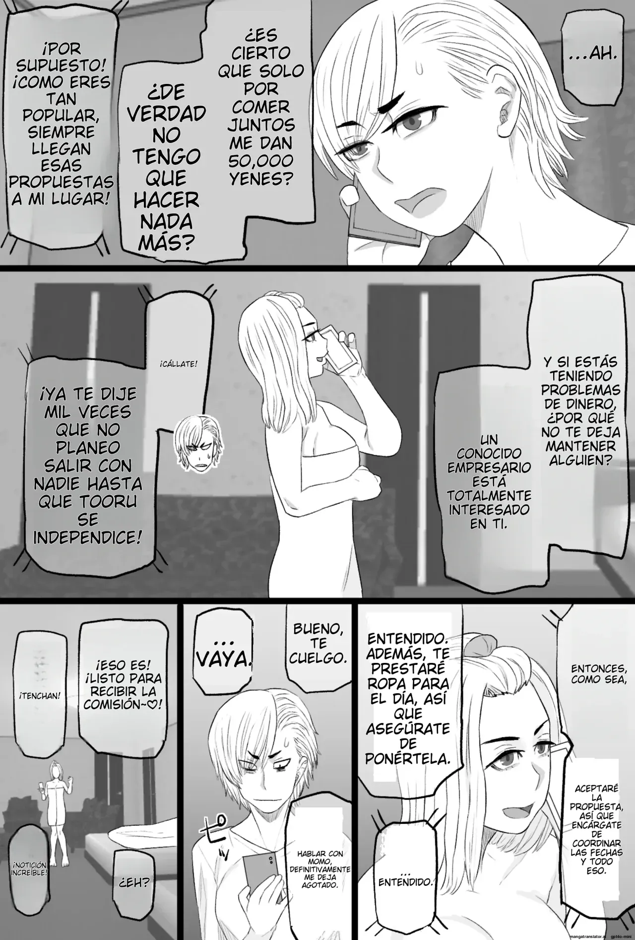 [Kintama Ookami (Tamarou)] Senshoku Tsuma 7 ~Kenka Saikyou Motoyan Single Mother ga Dosukebe HihiJijii no Iro ni Somaru Made~ | Esposa Infiel 7 ~Madre Soltera y la Ex-Delincuente Juvenil más Temida se Rinde ante Viejo Pervertido~ [Spanish] [NTRForever] Bildnummer 11