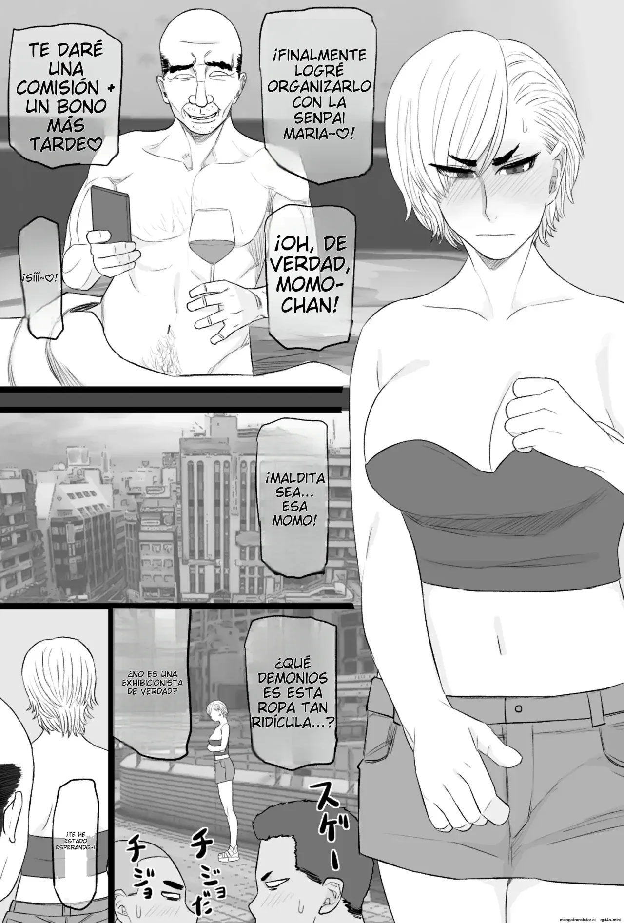 [Kintama Ookami (Tamarou)] Senshoku Tsuma 7 ~Kenka Saikyou Motoyan Single Mother ga Dosukebe HihiJijii no Iro ni Somaru Made~ | Esposa Infiel 7 ~Madre Soltera y la Ex-Delincuente Juvenil más Temida se Rinde ante Viejo Pervertido~ [Spanish] [NTRForever] Bildnummer 12