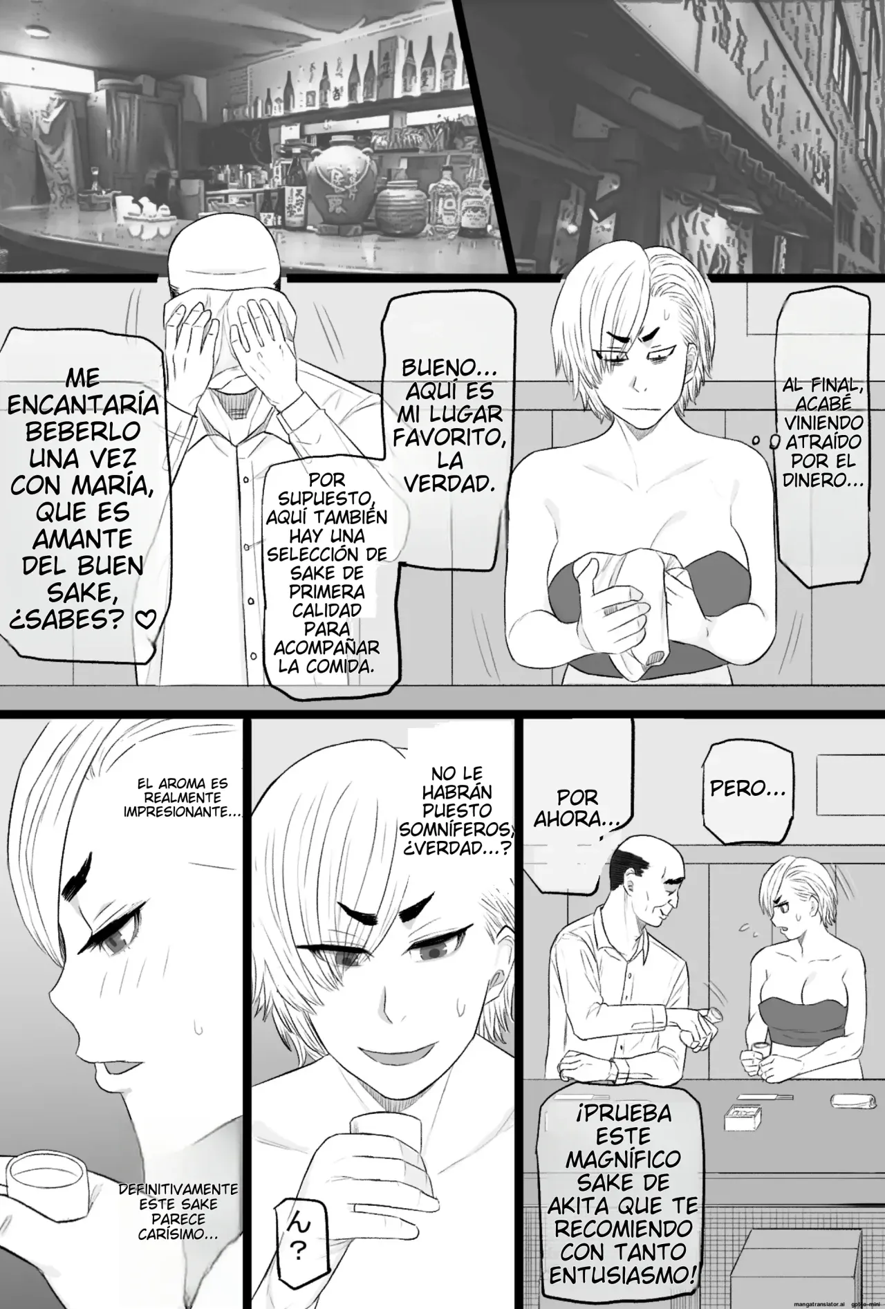 [Kintama Ookami (Tamarou)] Senshoku Tsuma 7 ~Kenka Saikyou Motoyan Single Mother ga Dosukebe HihiJijii no Iro ni Somaru Made~ | Esposa Infiel 7 ~Madre Soltera y la Ex-Delincuente Juvenil más Temida se Rinde ante Viejo Pervertido~ [Spanish] [NTRForever] Bildnummer 14