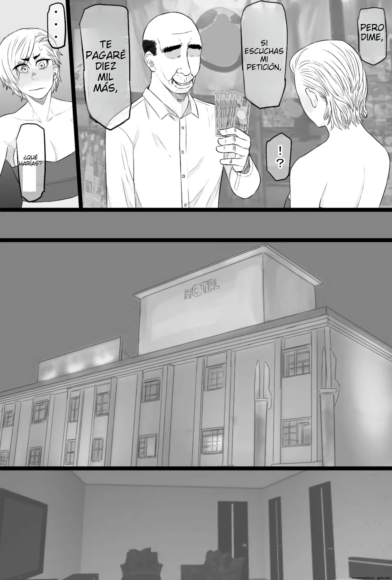 [Kintama Ookami (Tamarou)] Senshoku Tsuma 7 ~Kenka Saikyou Motoyan Single Mother ga Dosukebe HihiJijii no Iro ni Somaru Made~ | Esposa Infiel 7 ~Madre Soltera y la Ex-Delincuente Juvenil más Temida se Rinde ante Viejo Pervertido~ [Spanish] [NTRForever] Bildnummer 17