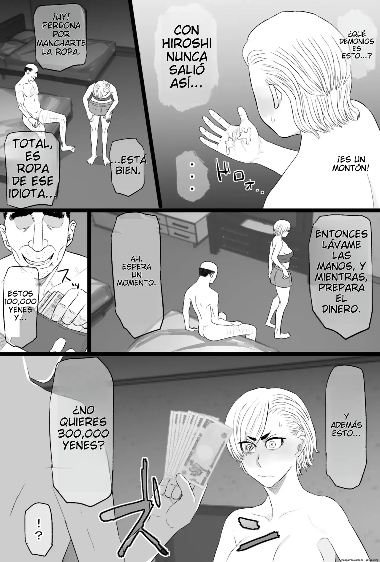 [Kintama Ookami (Tamarou)] Senshoku Tsuma 7 ~Kenka Saikyou Motoyan Single Mother ga Dosukebe HihiJijii no Iro ni Somaru Made~ | Esposa Infiel 7 ~Madre Soltera y la Ex-Delincuente Juvenil más Temida se Rinde ante Viejo Pervertido~ [Spanish] [NTRForever] Bildnummer 22