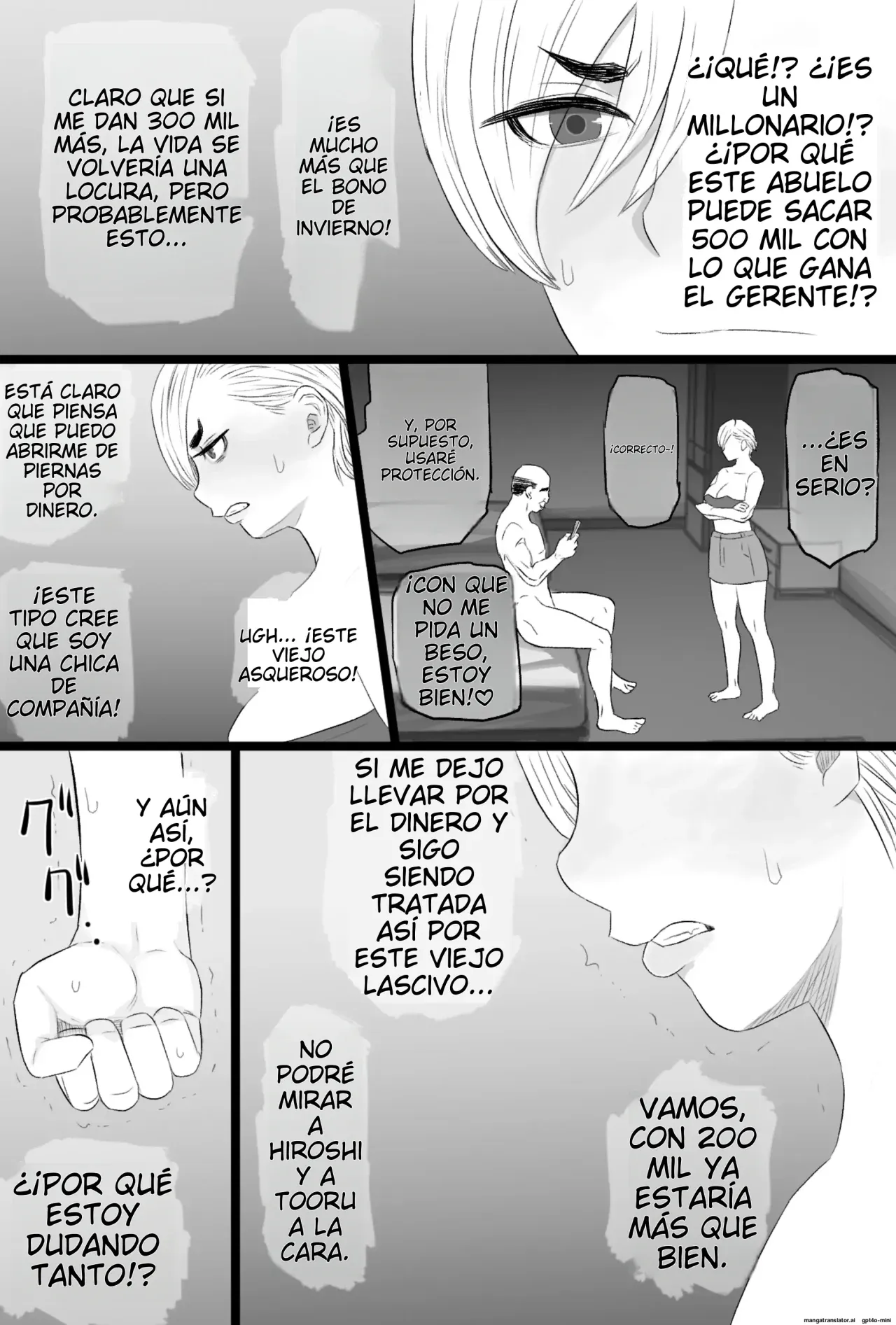 [Kintama Ookami (Tamarou)] Senshoku Tsuma 7 ~Kenka Saikyou Motoyan Single Mother ga Dosukebe HihiJijii no Iro ni Somaru Made~ | Esposa Infiel 7 ~Madre Soltera y la Ex-Delincuente Juvenil más Temida se Rinde ante Viejo Pervertido~ [Spanish] [NTRForever] Bildnummer 23