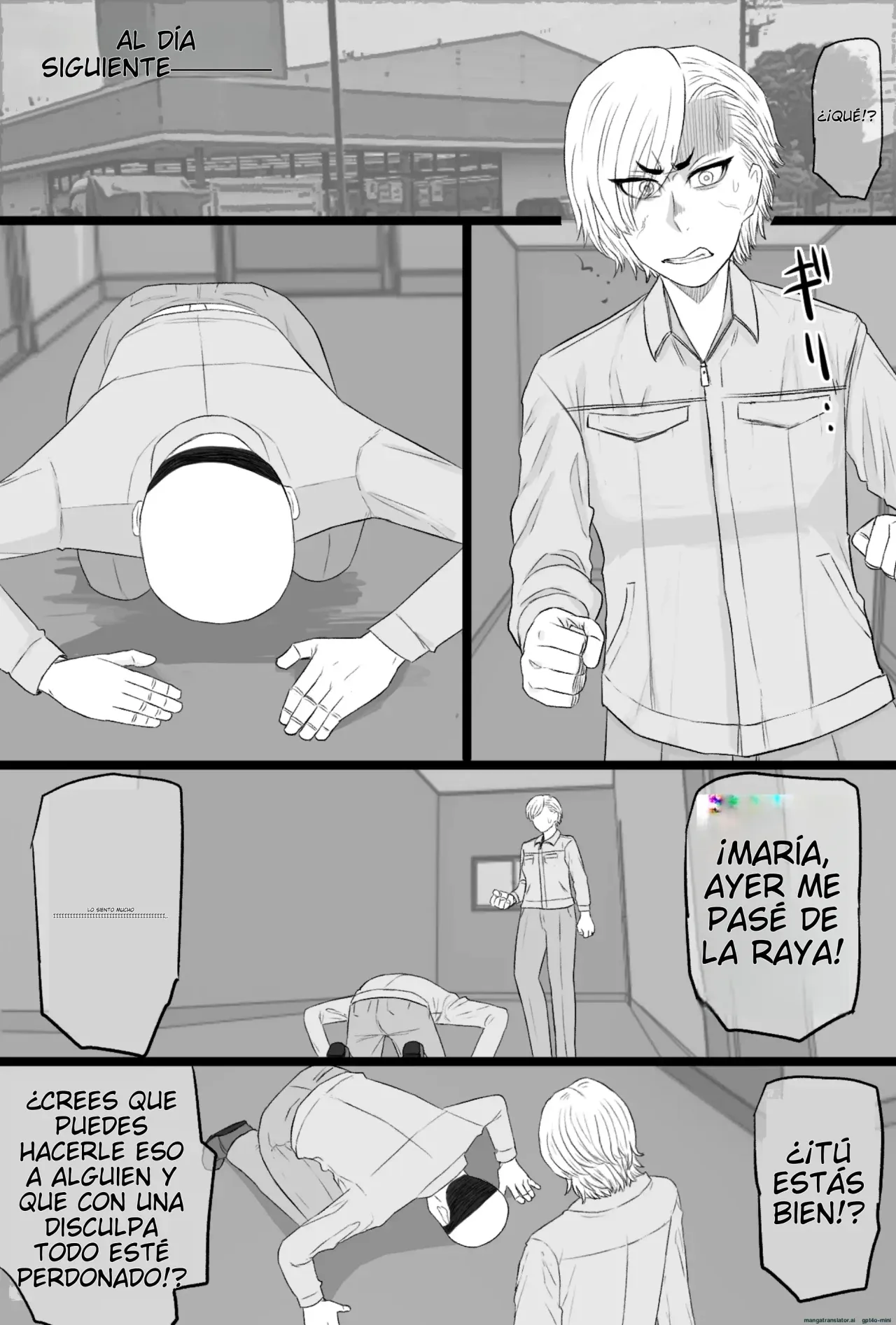 [Kintama Ookami (Tamarou)] Senshoku Tsuma 7 ~Kenka Saikyou Motoyan Single Mother ga Dosukebe HihiJijii no Iro ni Somaru Made~ | Esposa Infiel 7 ~Madre Soltera y la Ex-Delincuente Juvenil más Temida se Rinde ante Viejo Pervertido~ [Spanish] [NTRForever] Bildnummer 36