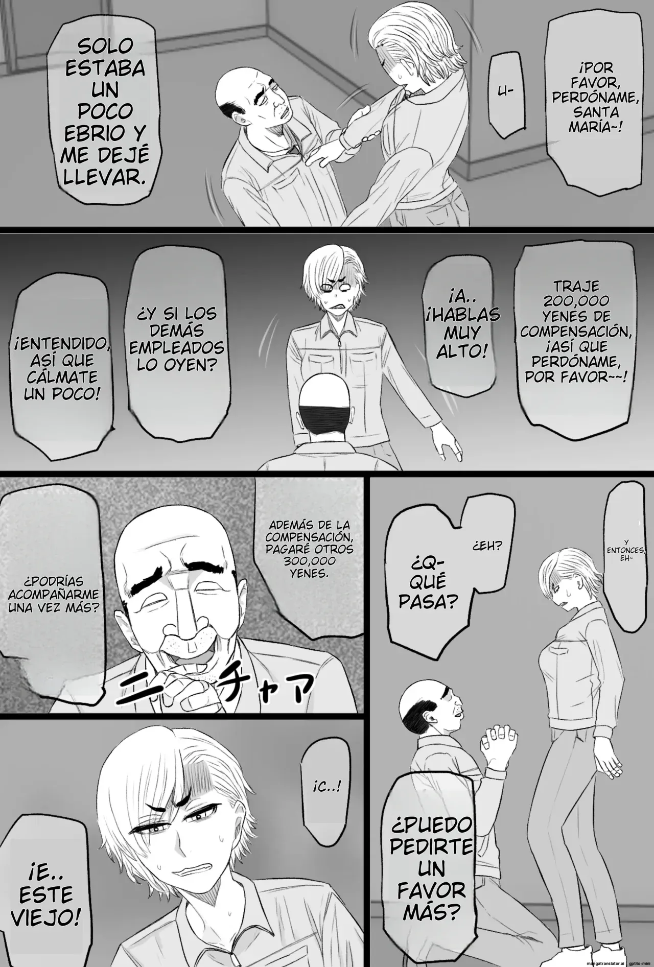 [Kintama Ookami (Tamarou)] Senshoku Tsuma 7 ~Kenka Saikyou Motoyan Single Mother ga Dosukebe HihiJijii no Iro ni Somaru Made~ | Esposa Infiel 7 ~Madre Soltera y la Ex-Delincuente Juvenil más Temida se Rinde ante Viejo Pervertido~ [Spanish] [NTRForever] Bildnummer 37