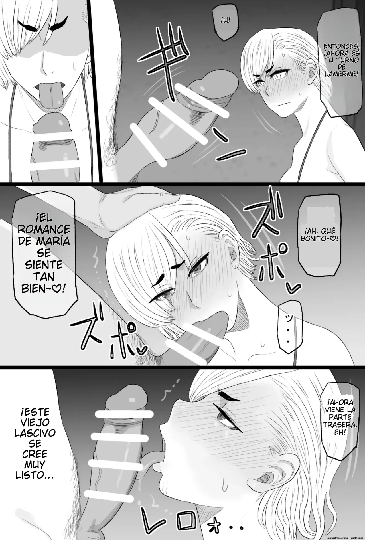 [Kintama Ookami (Tamarou)] Senshoku Tsuma 7 ~Kenka Saikyou Motoyan Single Mother ga Dosukebe HihiJijii no Iro ni Somaru Made~ | Esposa Infiel 7 ~Madre Soltera y la Ex-Delincuente Juvenil más Temida se Rinde ante Viejo Pervertido~ [Spanish] [NTRForever] Bildnummer 42